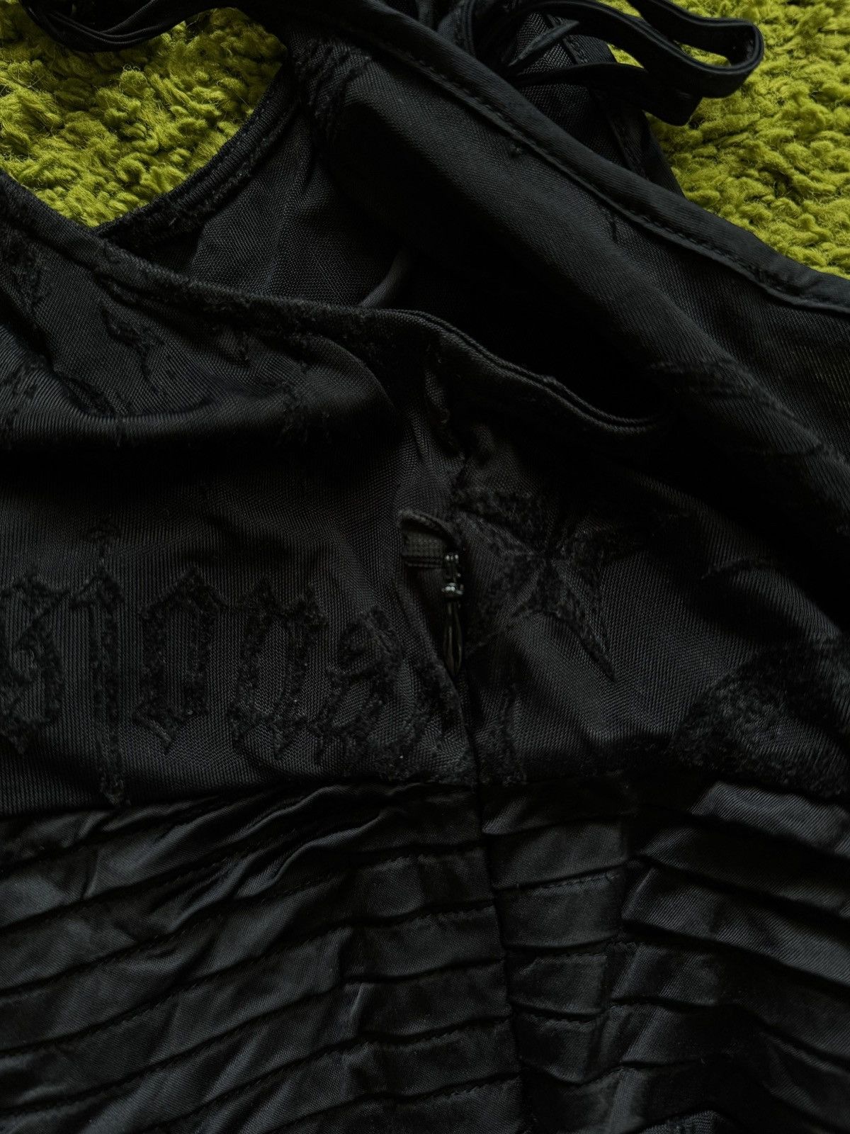 Miss Sixty Miss Sixty 2000s vintage Y2K jacquard graphic gothic dress Size M / US 6-8 / IT 42-44 - 6 Thumbnail