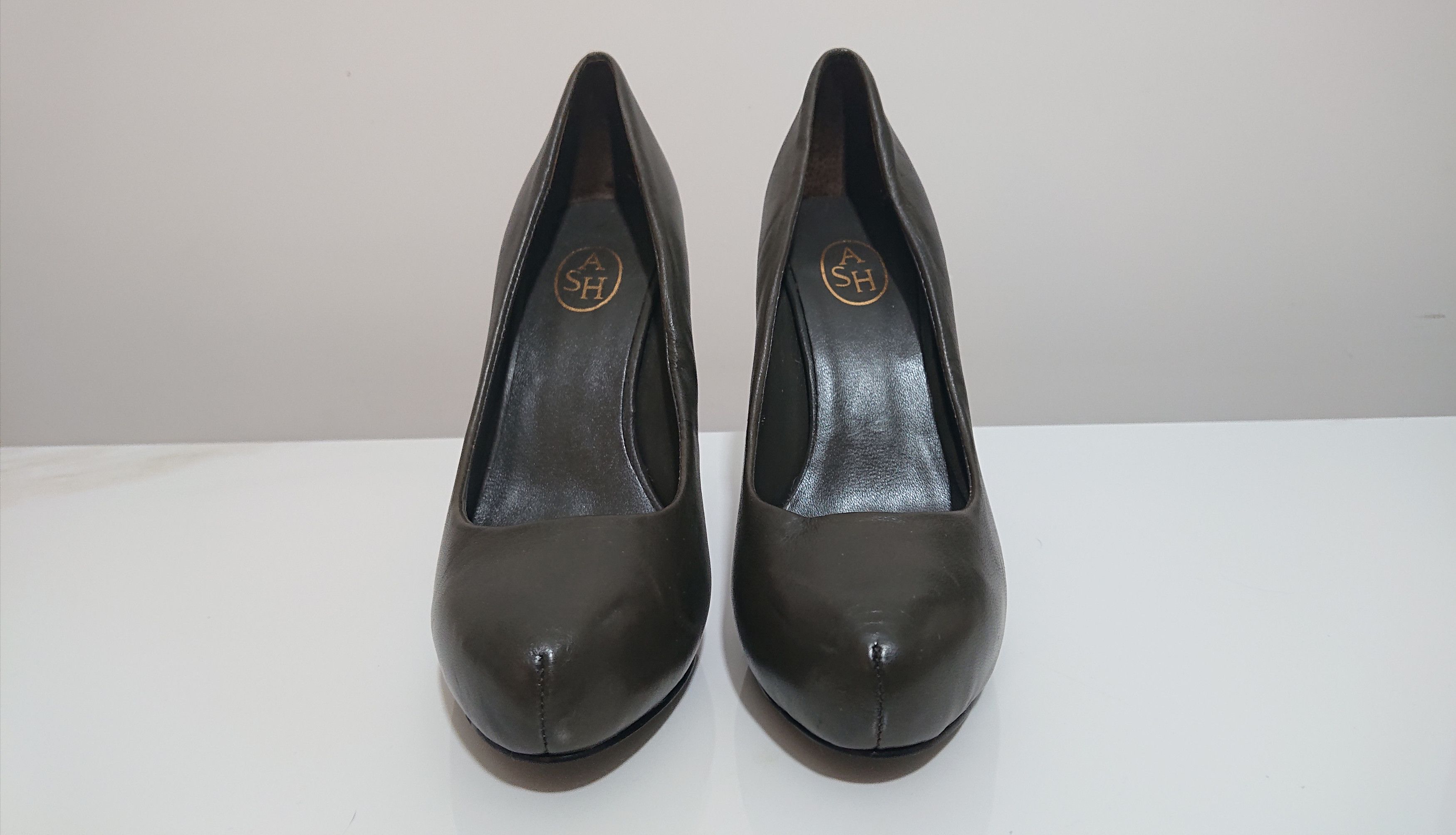 ASH Heels with front platform, dark grey, new Size US 6 / IT 36 - 4 Thumbnail