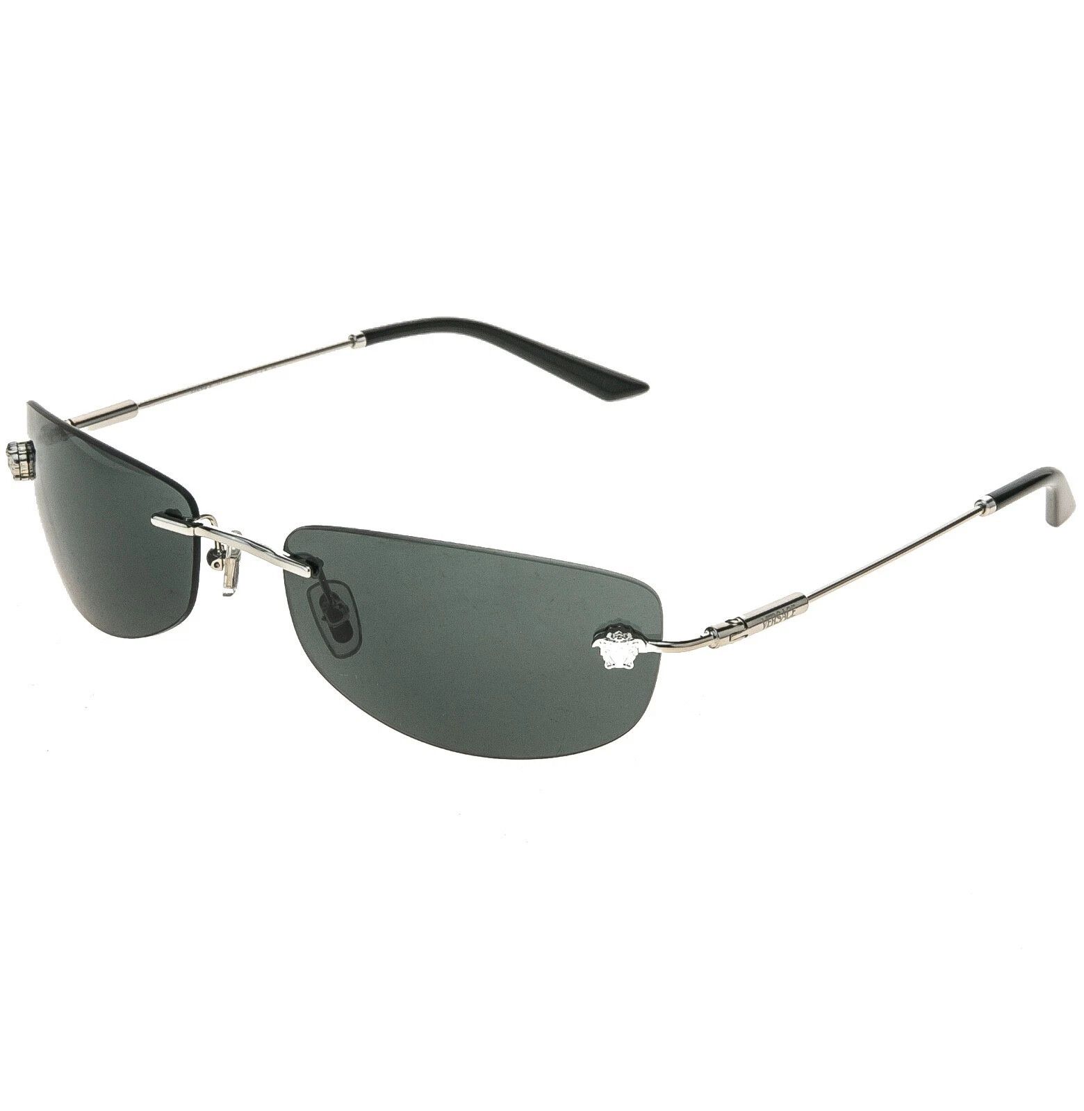Versace VERSACE VE2279 Runway MEDUSA Stud 2279 Oval Sunglasses Size ONE SIZE - 8 Thumbnail