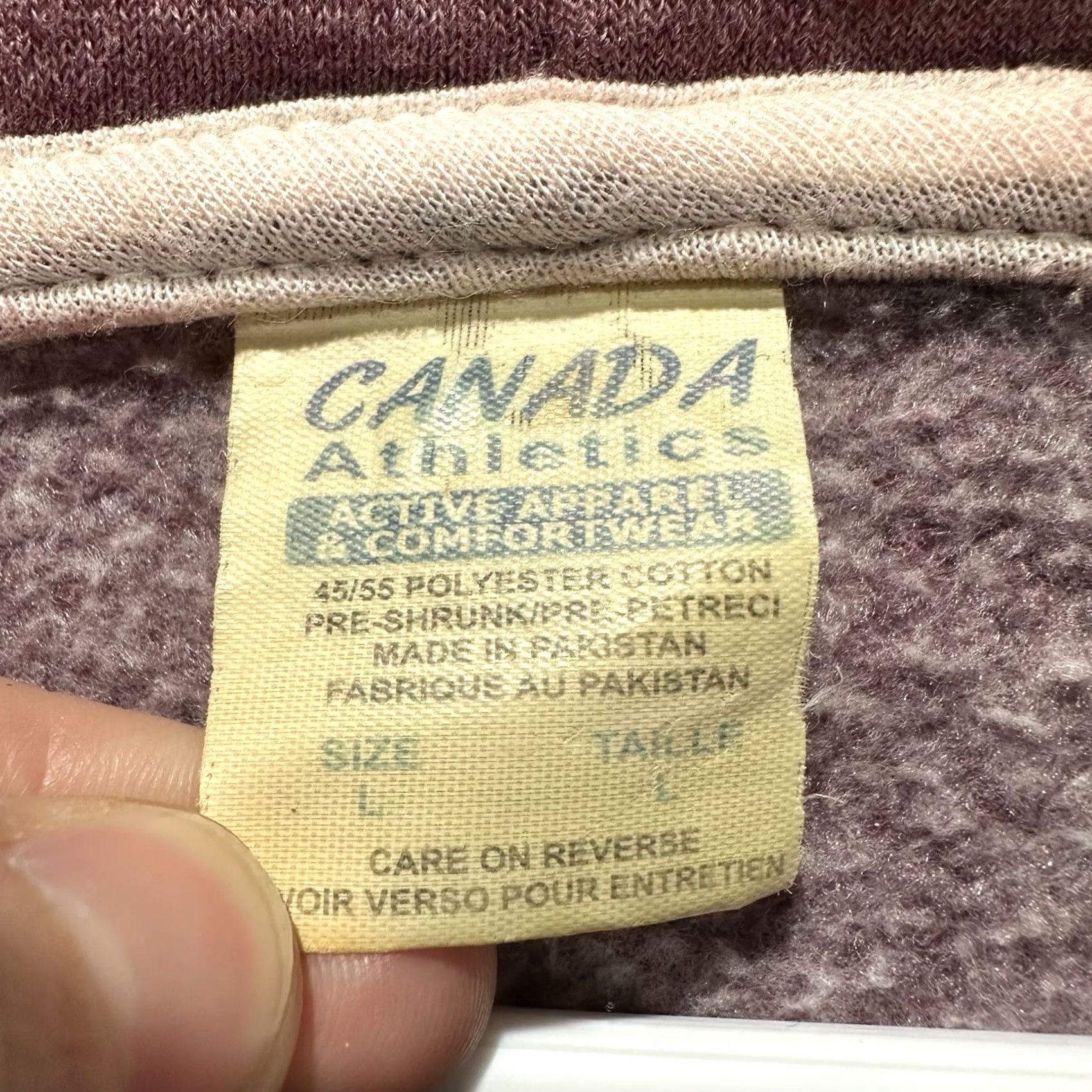 Vintage VINTAGE Niagara Falls Sweatshirt Mens Large Red Graphic Hoodie Canada 90s Size US L / EU 52-54 / 3 - 5 Thumbnail
