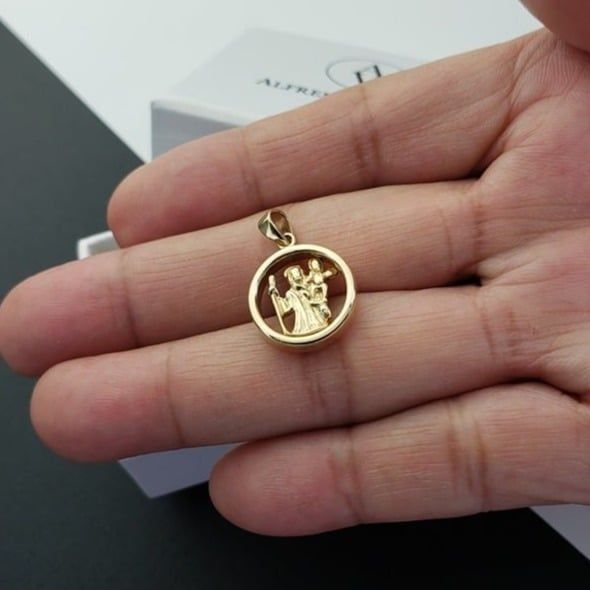 Other St Christopher, Patron Saint of Travelers 14k Y Gold Pendant Size ONE SIZE - 3 Thumbnail