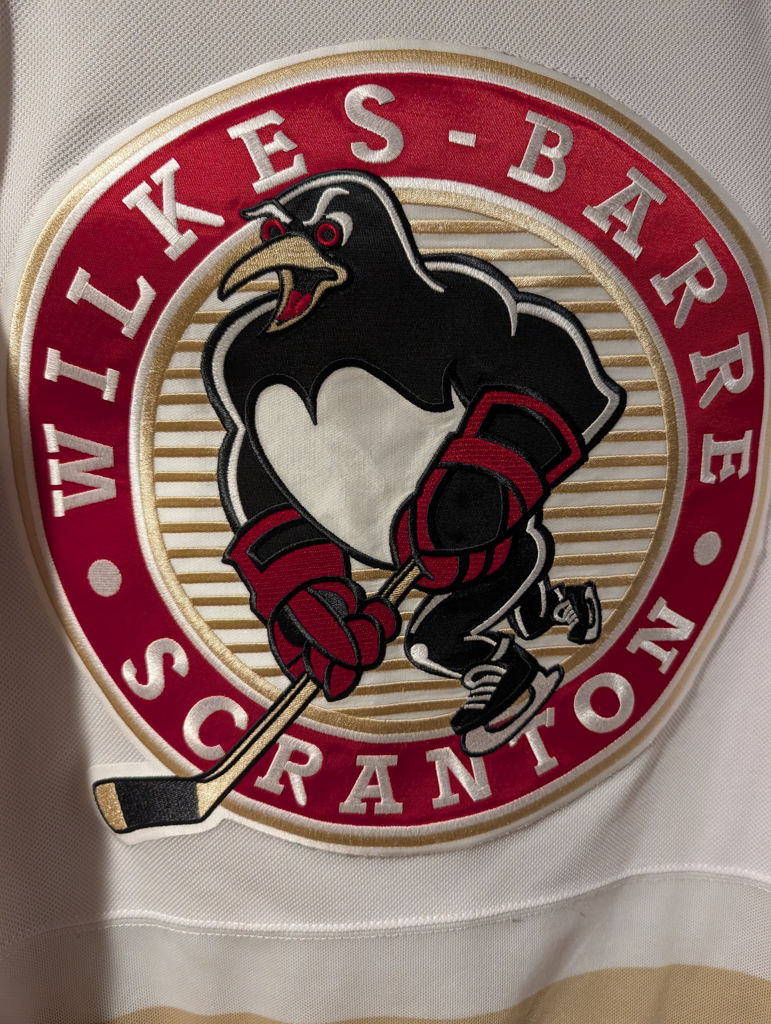 Ccm Vintage 90s Wilkes-Barre Scranton Penguins NHL Hockey Jersey Size US S / EU 44-46 / 1 - 2 Thumbnail