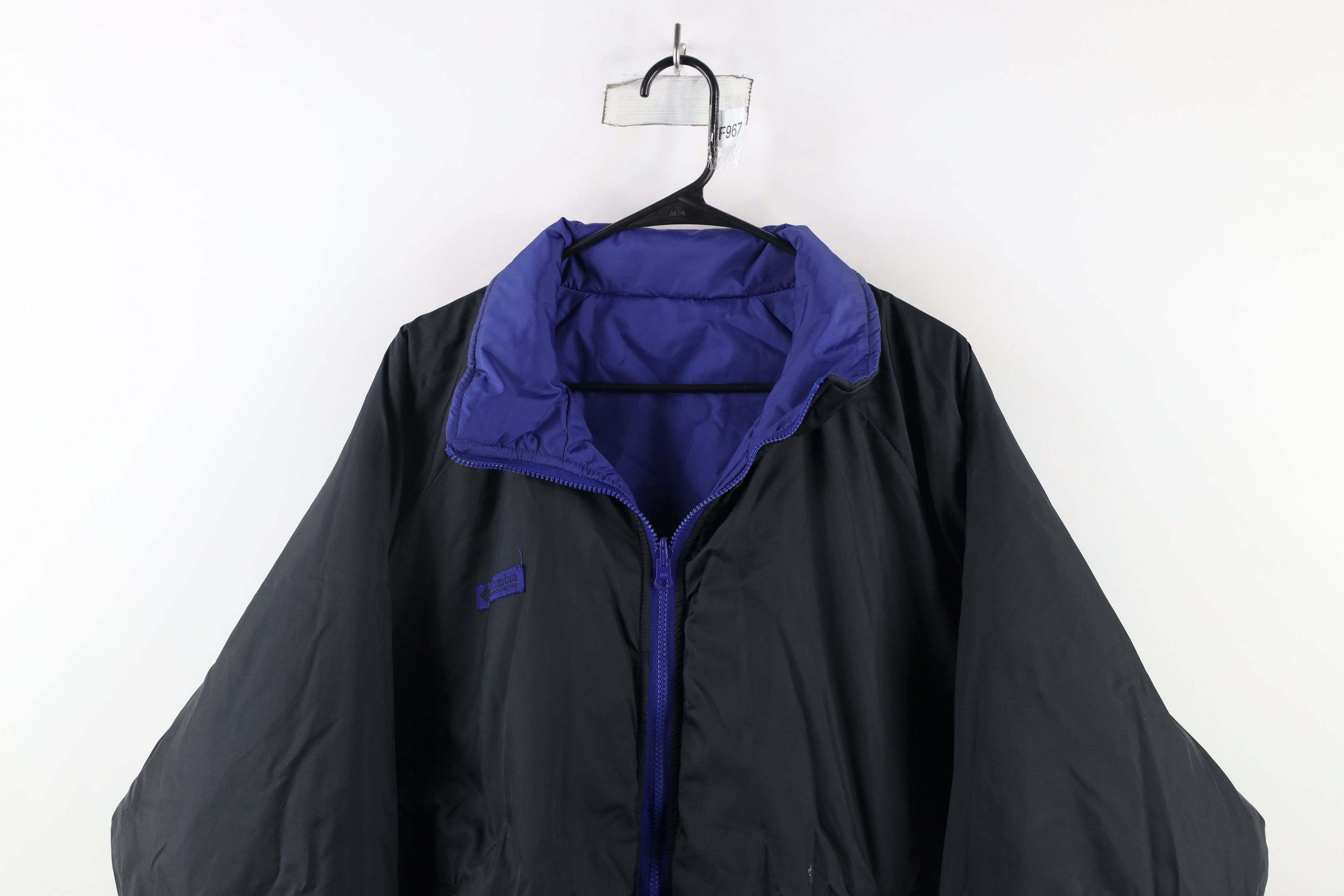 Columbia × Vintage Vintage 90s Columbia Reversible Puffer Bomber Jacket Coat Size US XL / EU 56 / 4 - 13 Thumbnail