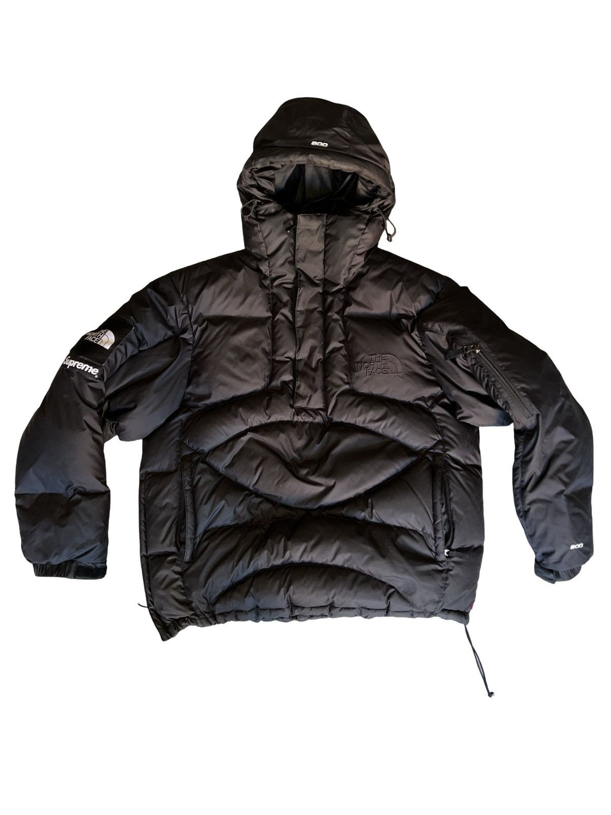 Fleece Hoodie Hooded Pullover Jacket The North Face Supreme X The