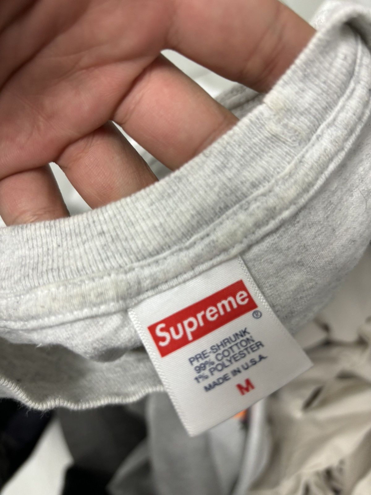 Supreme Supreme molotov kid T shirt Grey Medium Size US M / EU 48-50 / 2 - 2 Thumbnail