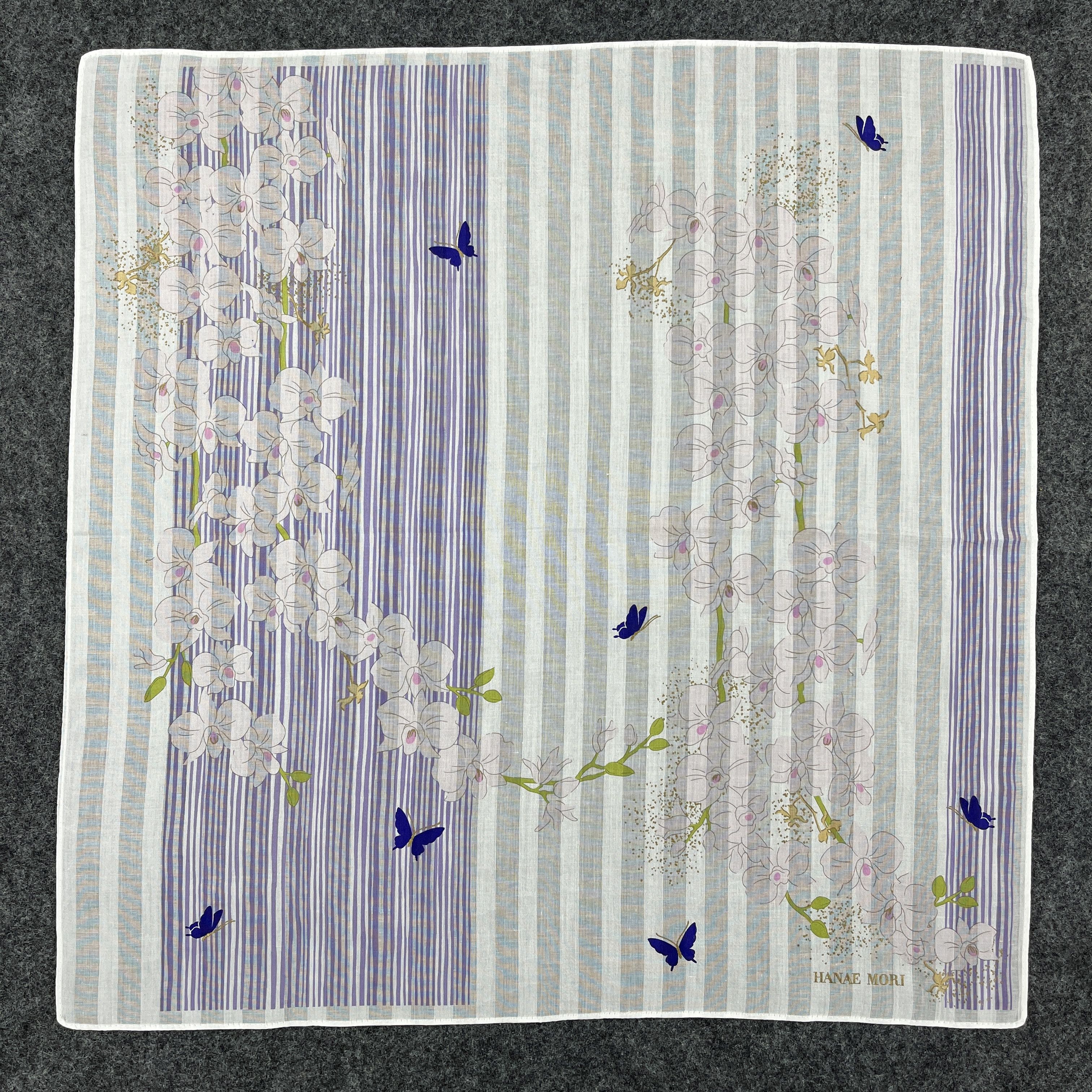 Vintage Vintage Hanae Mori Bandana / Handkerchief / Neckerchief B296 Size ONE SIZE - 8 Thumbnail
