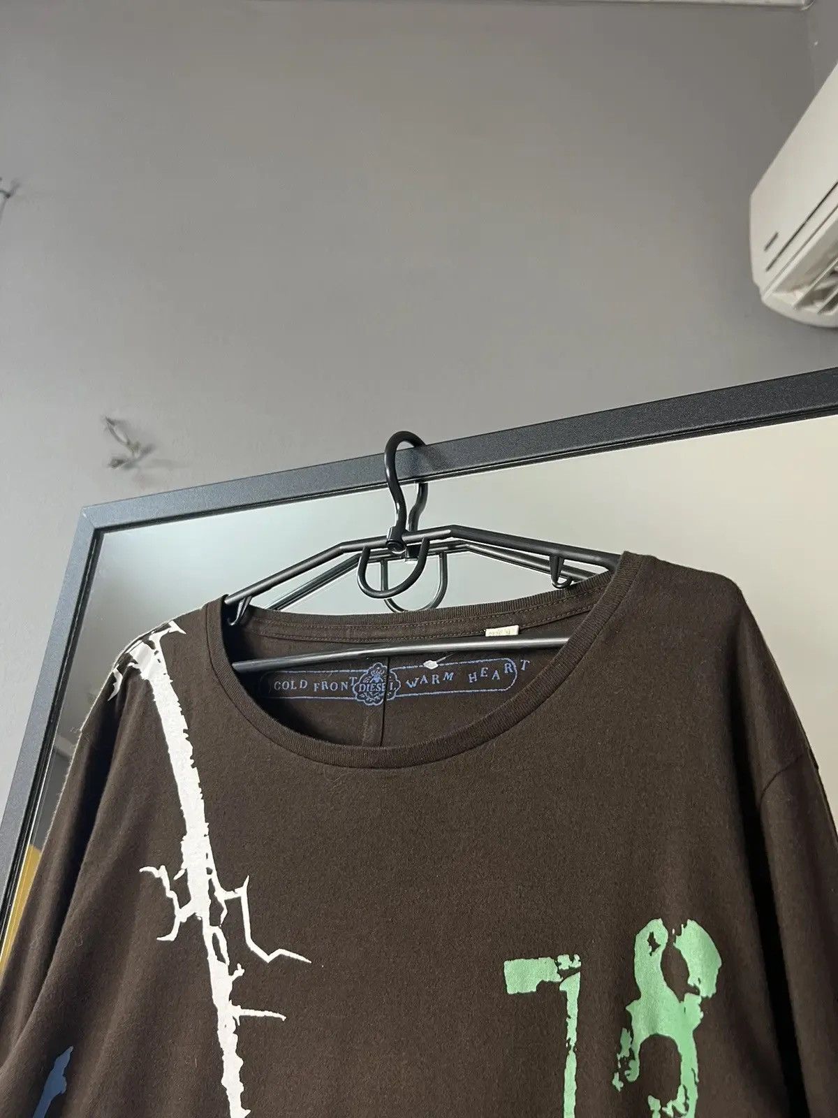 Diesel × Japanese Brand × Vintage Vintage Y2K Diesel gothic Distressed Faded Effect sweater Size US M / EU 48-50 / 2 - 8 Thumbnail