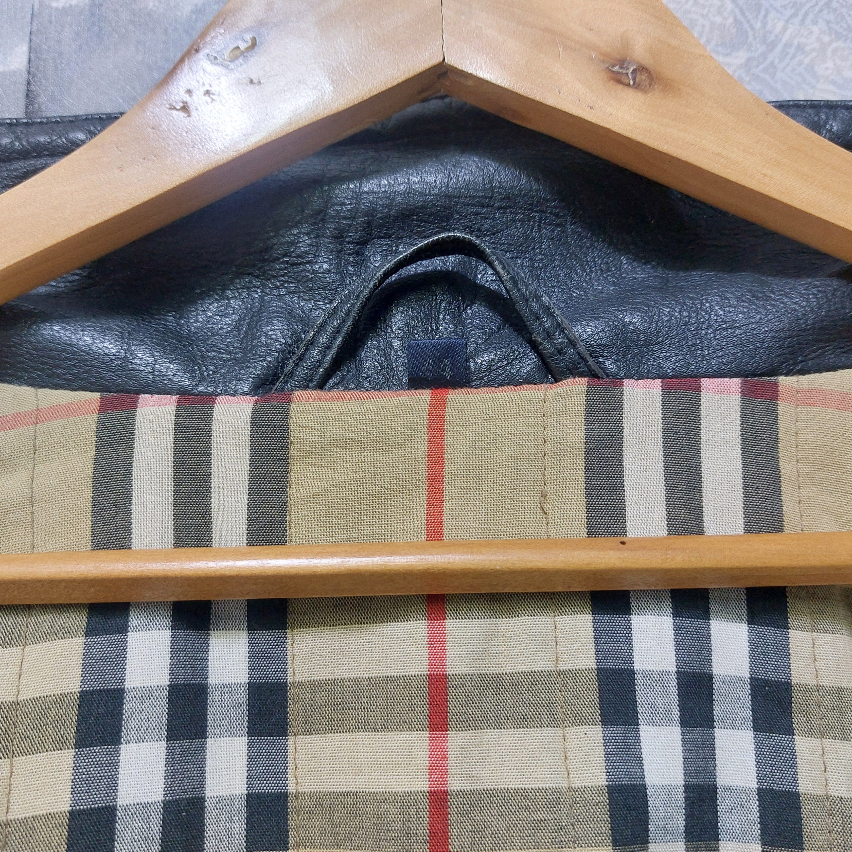 Burberry Burberry Leather Jacket Size US XL / EU 56 / 4 - 7 Thumbnail