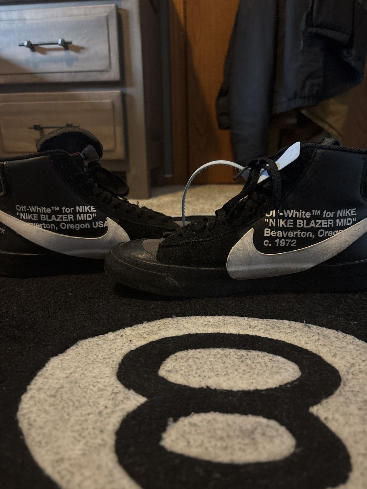 Nike × Off-White Off White Grim Reaper Blazer Size US 9 / EU 42 - 15 Thumbnail