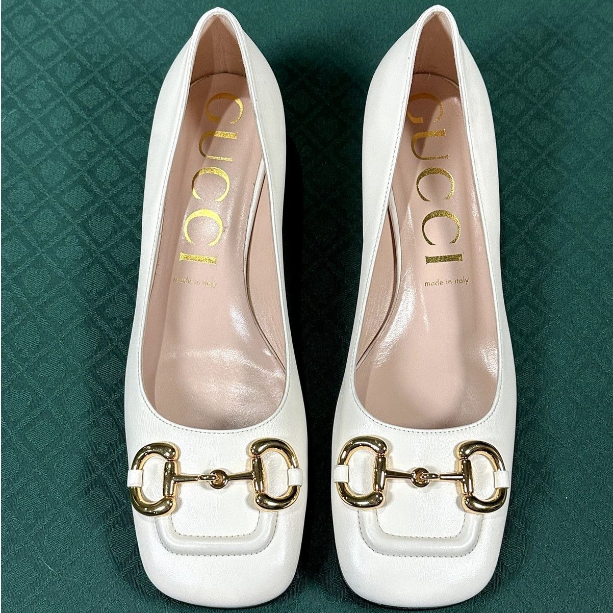 Gucci Gucci Horsebit Ballet Flats Mystic White Gold NIB Size 41 Size US 11 / IT 41 - 3 Thumbnail