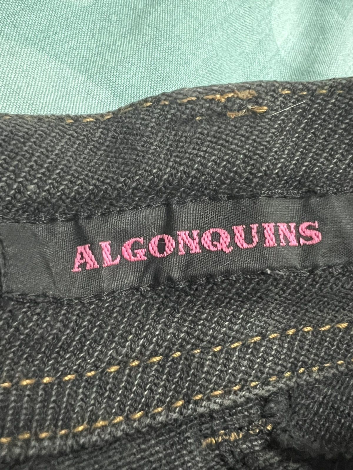 Other ALGONQUIN PUNK PANTS GOTHIC BONDAGE CLLASIC JEANS Size US 31 - 14 Thumbnail