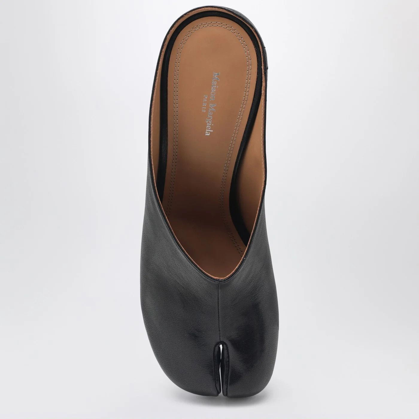 Maison Margiela o1d2blof0426 Tabi Mules Pumps in Black Size US 6 / IT 36 - 3 Thumbnail