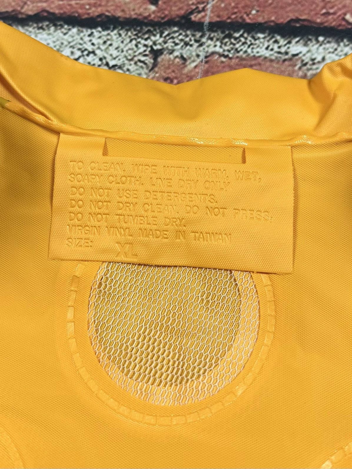 NFL Vintage 70s/80s Sears Pittsburgh Steelers Vinyl Rain Coat Size US XL / EU 56 / 4 - 12 Thumbnail