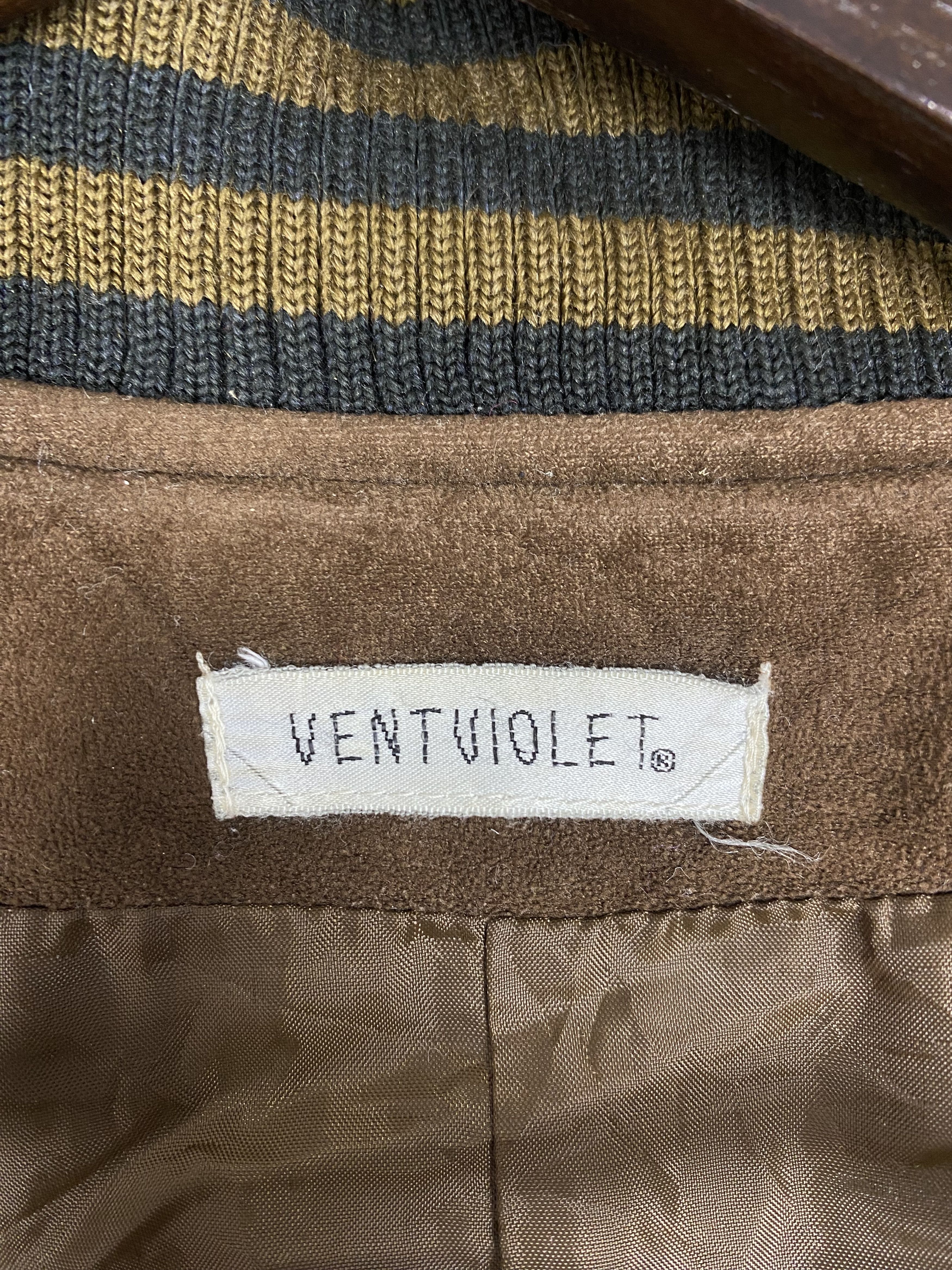 Japanese Brand Vintage Vent Violet Varsity Jacket DJ0434 Size US S / EU 44-46 / 1 - 8 Thumbnail