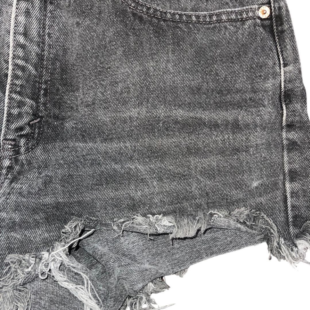 Levi's Levi's 512 High Rise Denim Upcycle Shorts Cut off Distressed Size 25" / US 0 / IT 36 - 3 Thumbnail