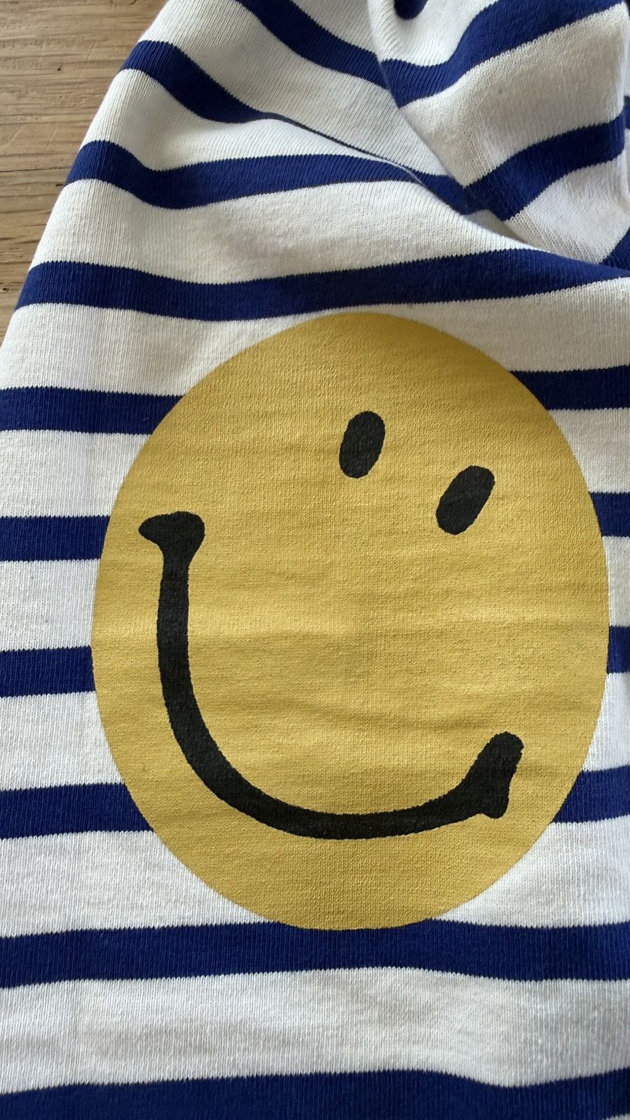 Kapital Kapital Smiley Profile Long Sleeve Jersey Blue Size 5 Size US M / EU 48-50 / 2 - 7 Thumbnail