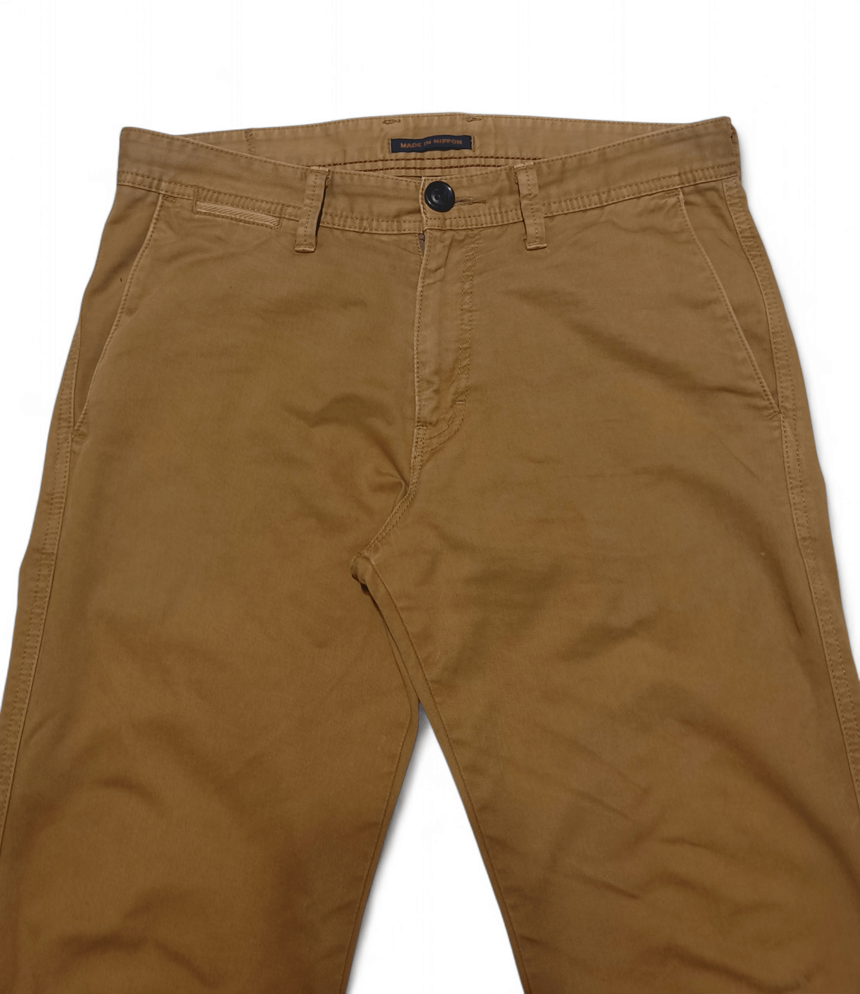 Japanese Brand Vintage Y2K BLUE WAY Japan Made Hickory Workwear Long Pants Size US 30 / EU 46 - 4 Thumbnail