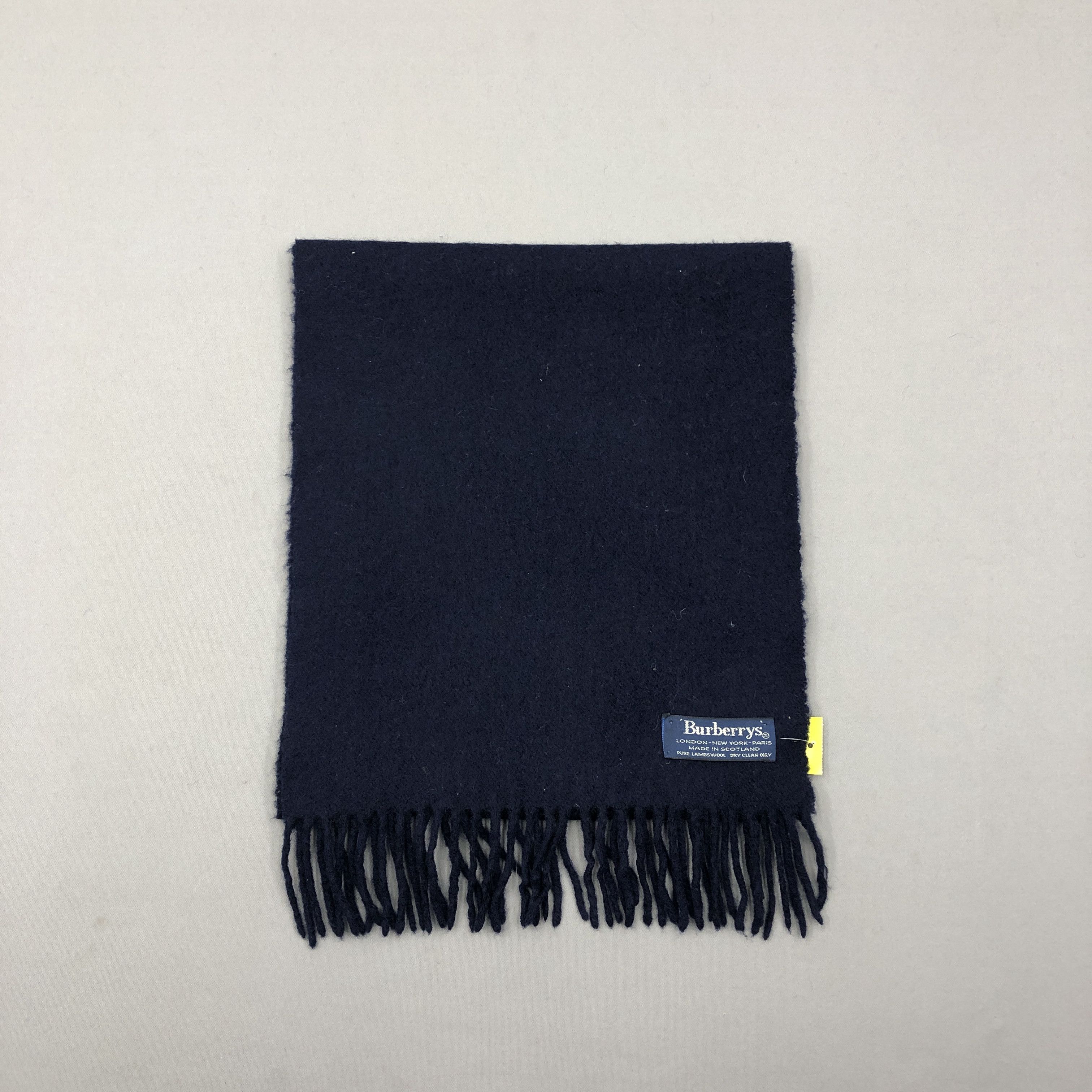 Burberry Vintage Burberry Scarf Muffler Wool Cashmere Scarves Size ONE SIZE - 2 Thumbnail