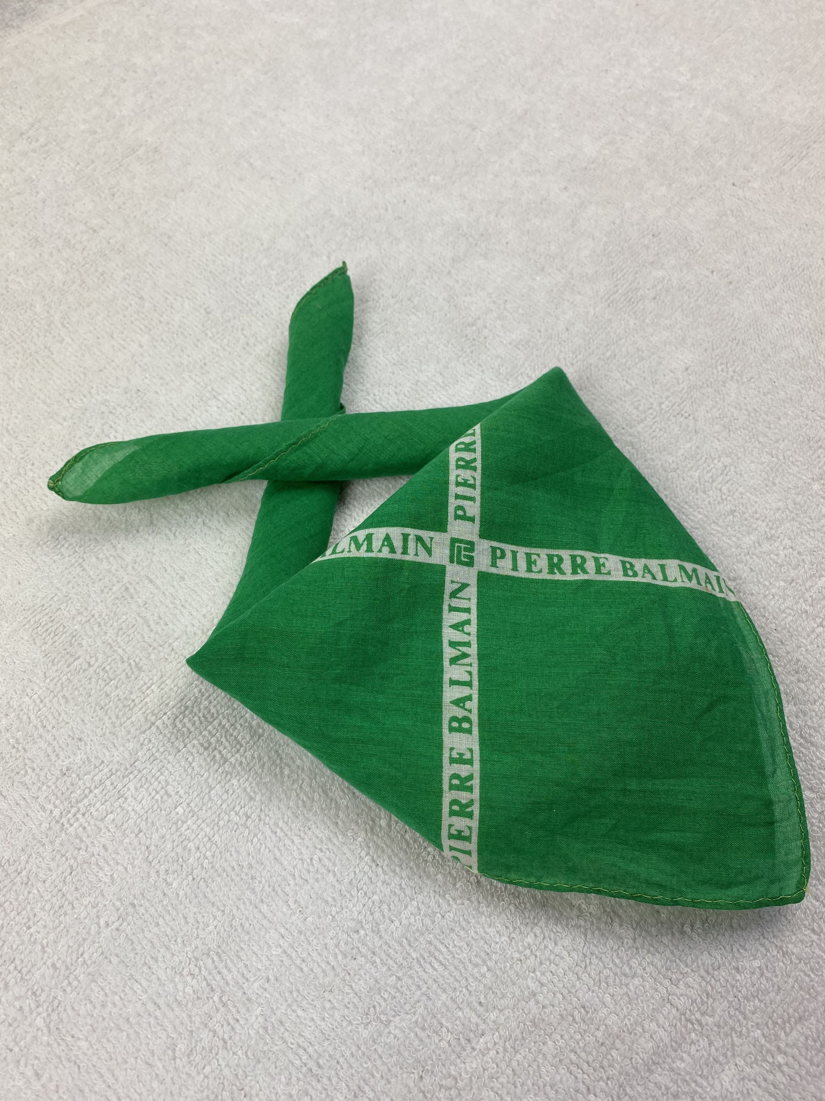 Pierre Balmain × Vintage Pierre Balmain Handkerchief / Bandana / Neckerchief Size ONE SIZE - 2 Thumbnail
