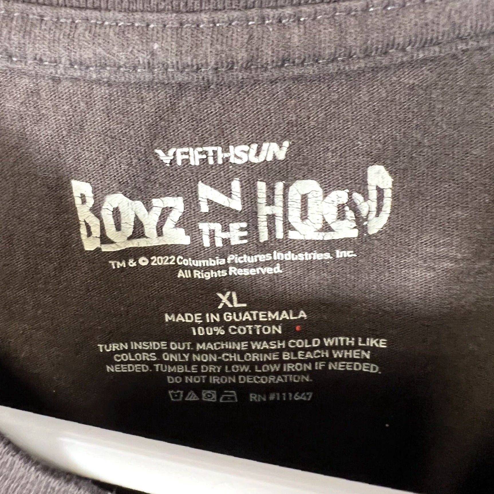 Vintage VINTAGE A1 Boyz N The Hood Shirt Womens XL Black South Central LA Ice Cube Mens Size XL / US 12-14 / IT 48-50 - 7 Thumbnail