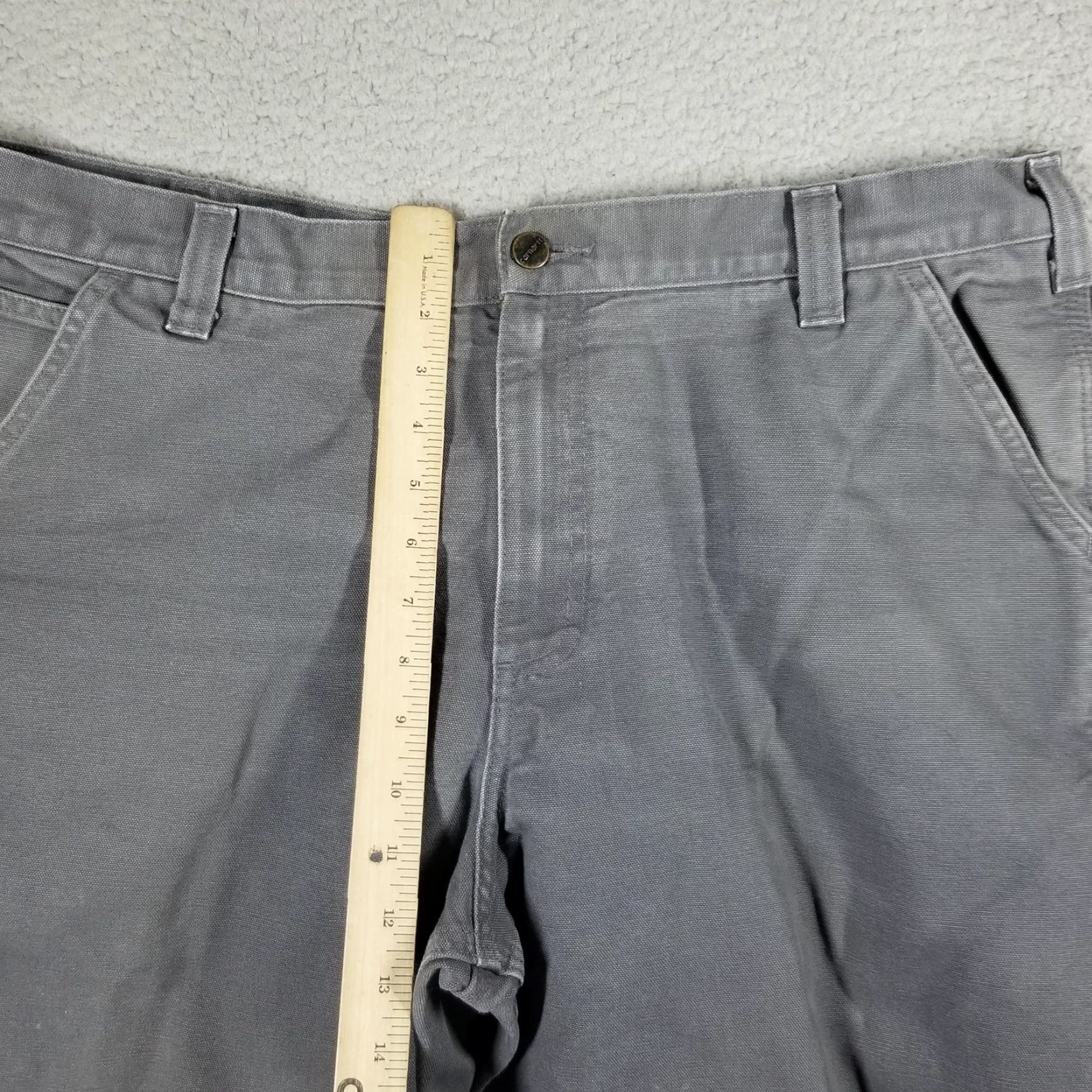 Carhartt Carhartt Pants Men 40x30 Gray Workwear Work Utility Carpenter Cotton Relaxed Fit Size US 40 / EU 56 - 7 Thumbnail
