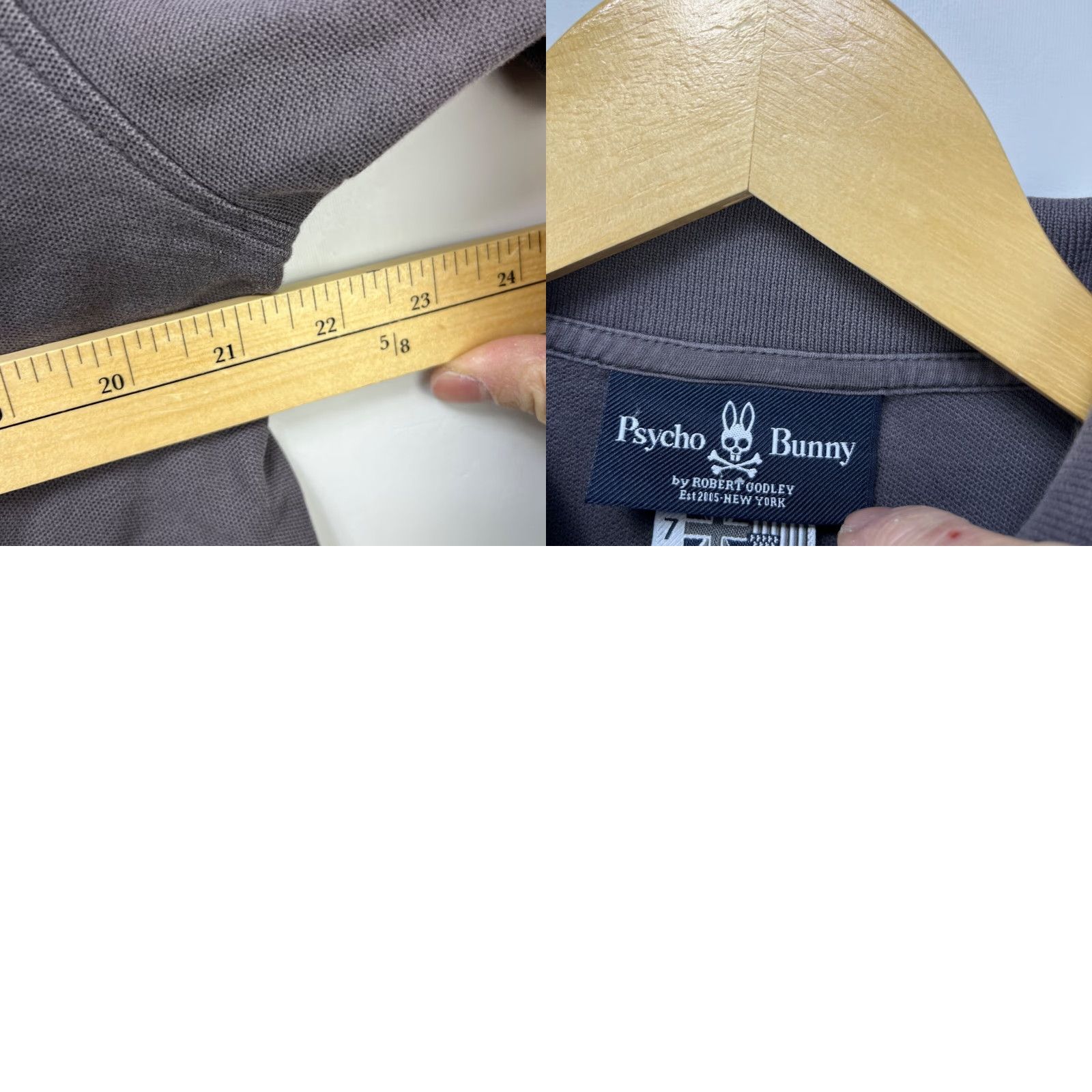 Psycho Bunny VINTAGE 90s Polo Ralph Lauren Rugby Striped Long Sleeve Shirt XL Men Gray Polo Ralph Lauren Shirt XL Mens Size US XL / EU 56 / 4 - 8 Thumbnail
