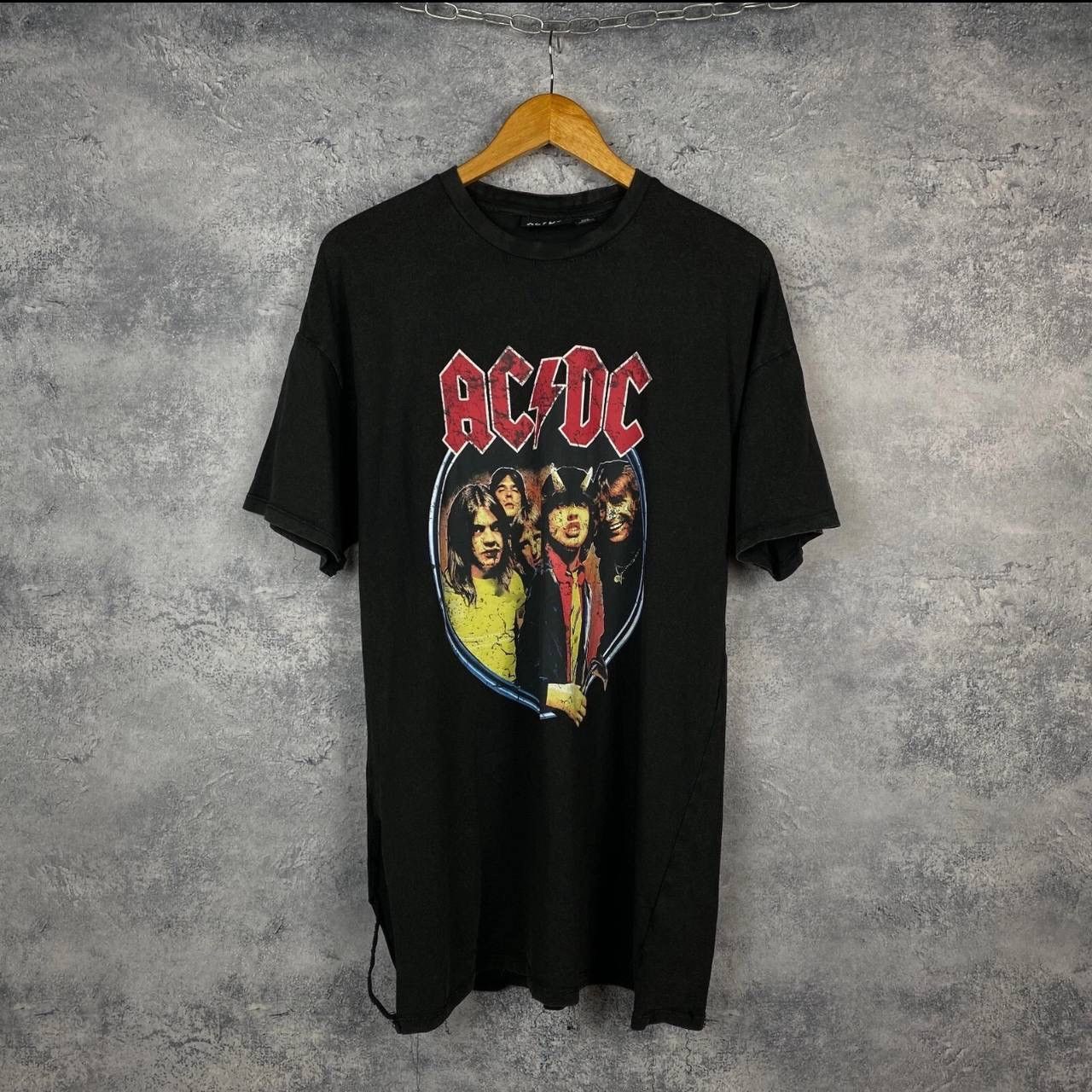 AC/DC × Band Tees × Vintage Acdc Tee Men's Size 2XS Black Short Sleeve Size US XXS / EU 40 - 1 Thumbnail