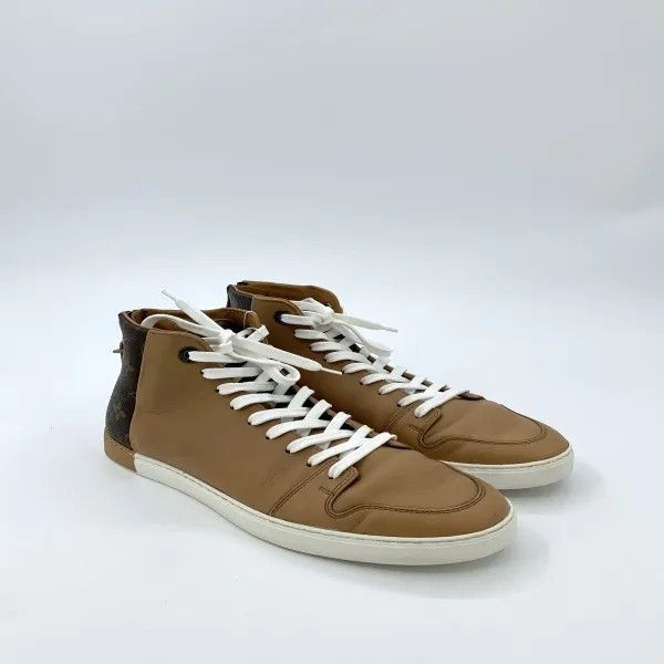 Louis Vuitton Louis Vuitton Brown Monogram High-Top Sneakers -2508 Size US 8.5 / EU 41-42 - 2 Thumbnail