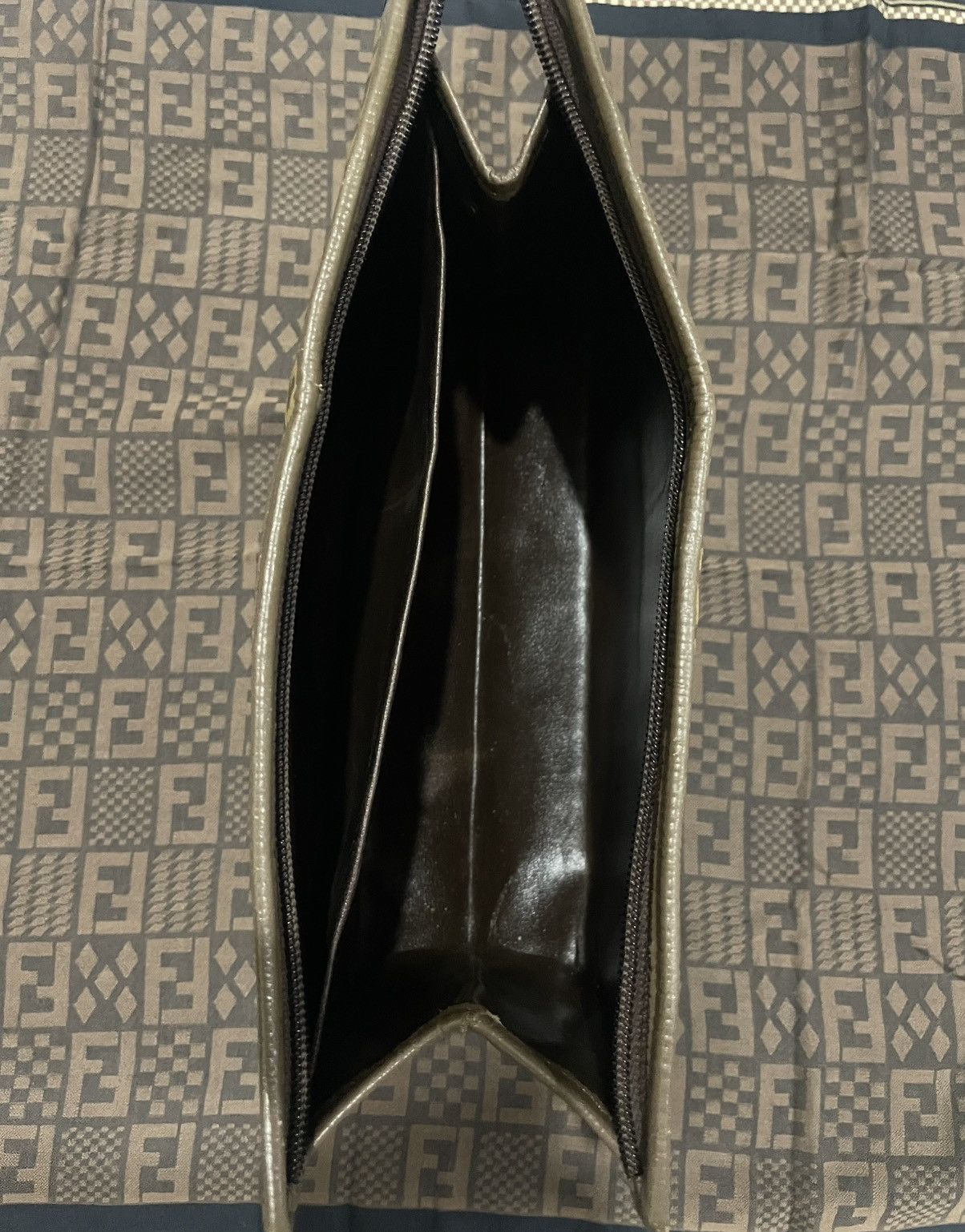 Fendi Fendi Zuccq Clutch Size ONE SIZE - 9 Thumbnail