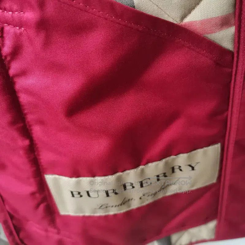 Burberry Burberry Red Quilted Cotton Short Coat. Size S / US 4 / IT 40 - 5 Thumbnail