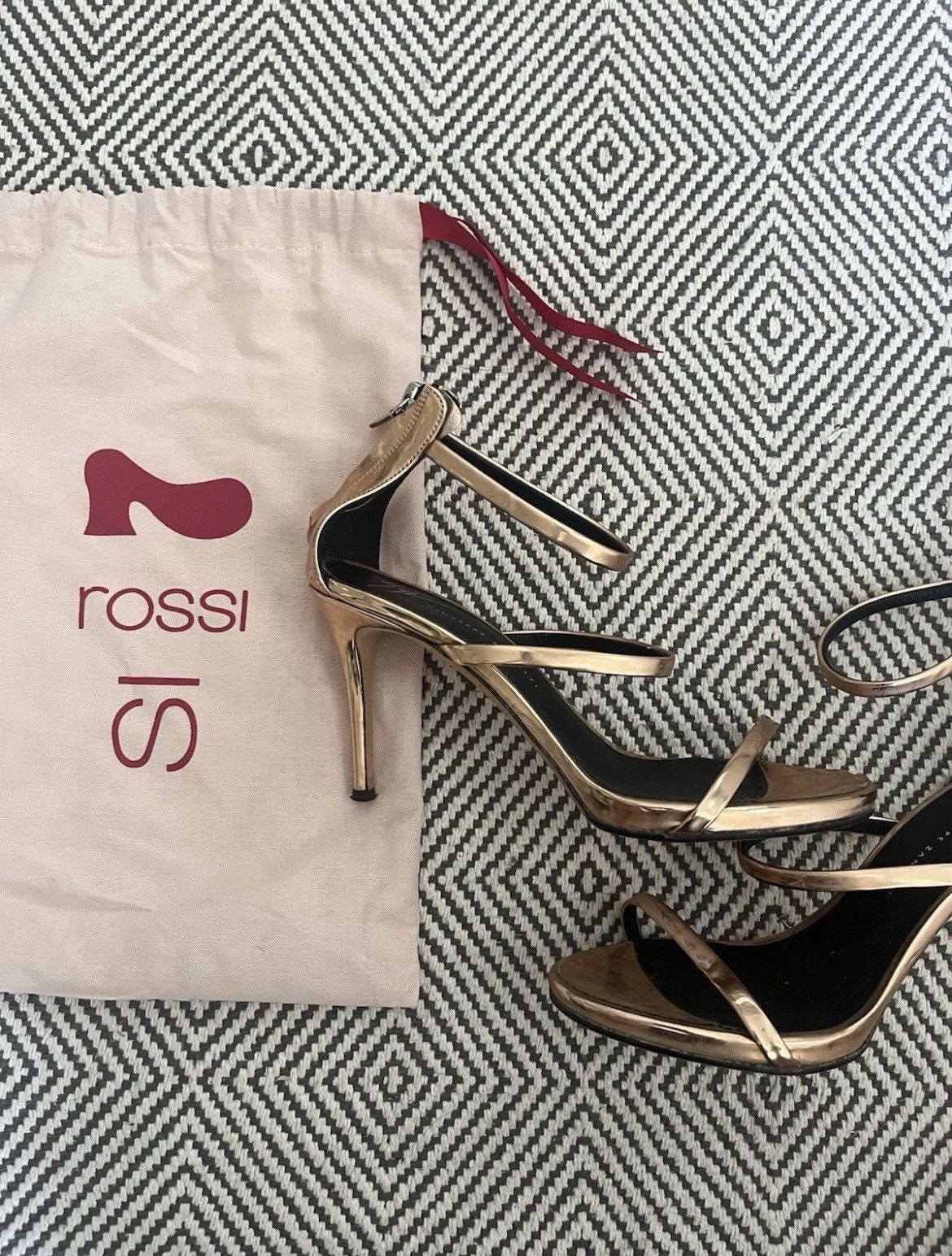 Sergio Rossi Sergio Rossi Rose Gold Heels Size US 7 / IT 37 - 3 Thumbnail