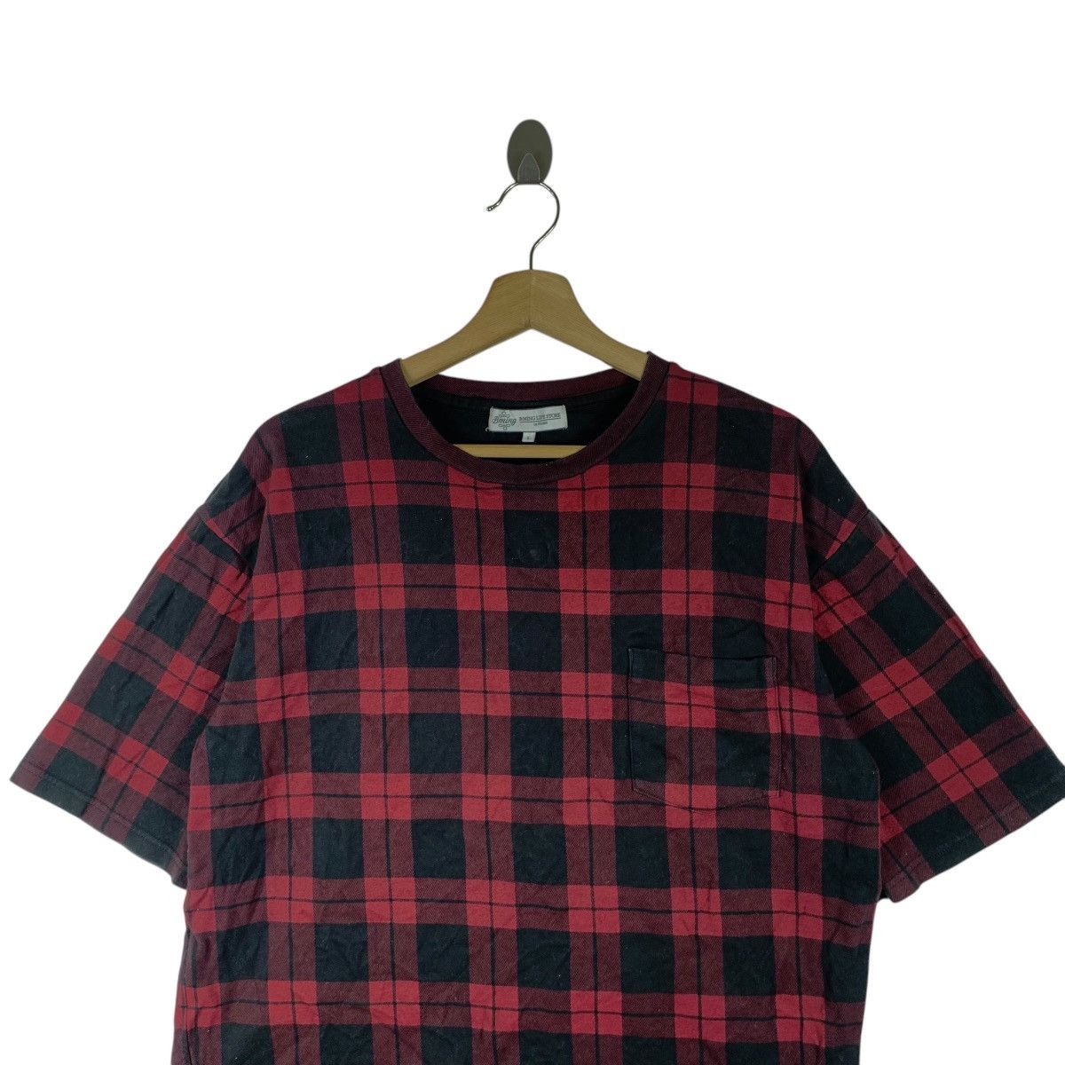 Beams Plus BEAMS PLUS B:MING LIFE Store Collection Tartan Tee Shirt Top Size L / US 10 / IT 46 - 2 Thumbnail