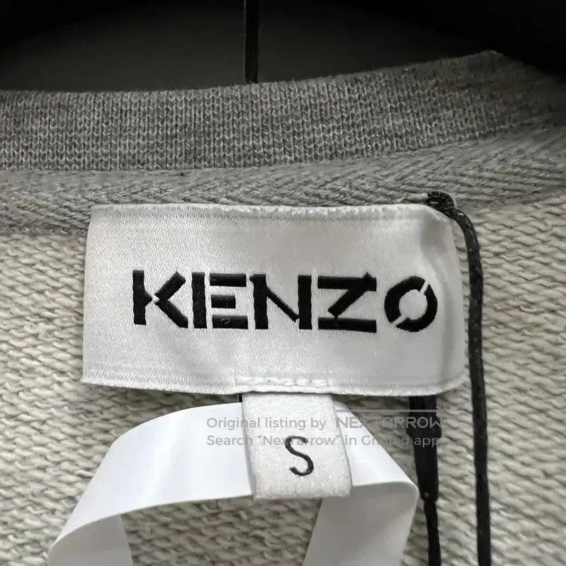 Kenzo KENZO Gray Cotton Long Sleeve Sweatshirt . Size S / US 4 / IT 40 - 4 Thumbnail