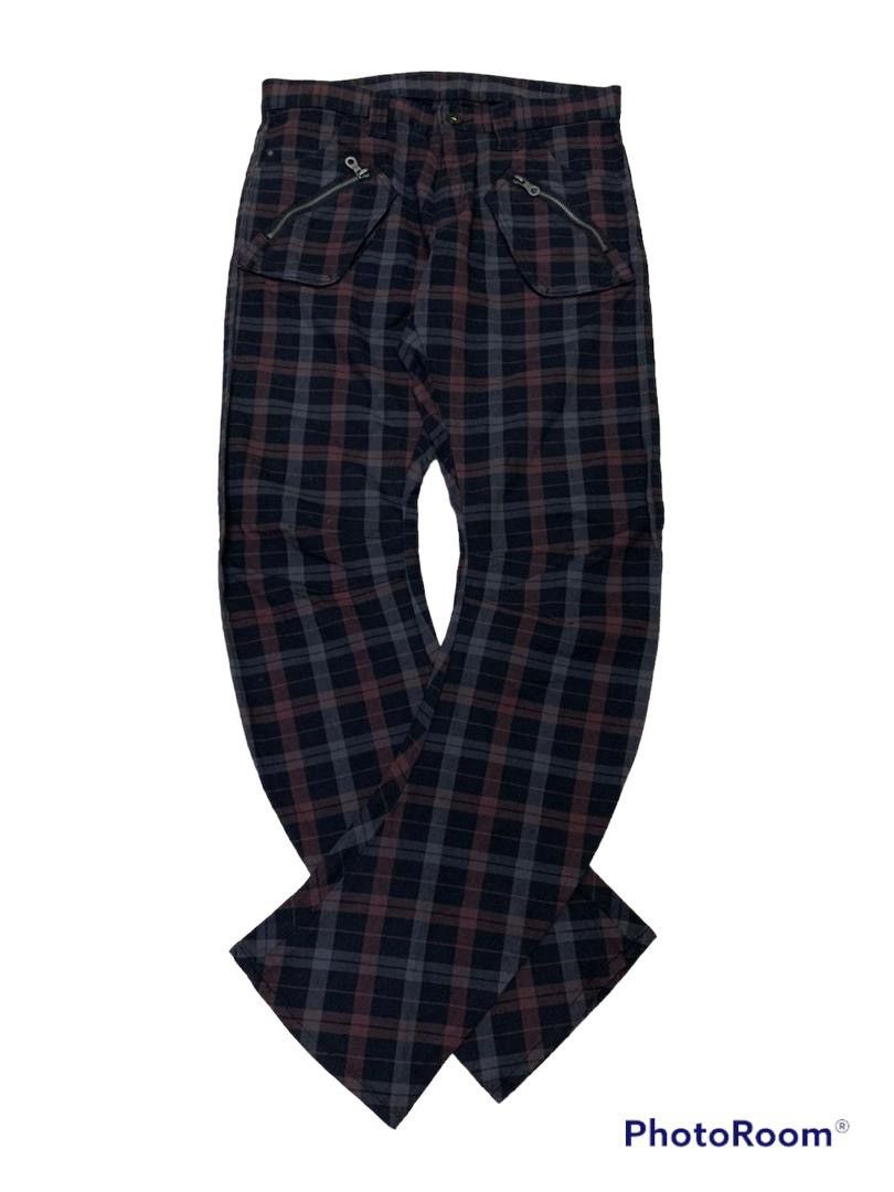 PPFM 💥Vintage Japanese Ppfm Curve Punk Tartan Size US 32 / EU 48 - 2 Thumbnail