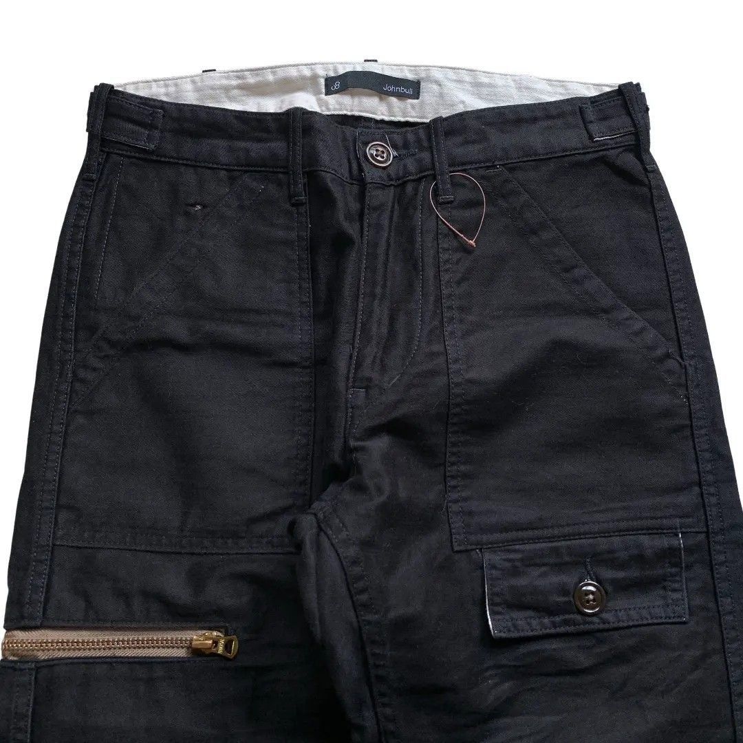 Japanese Brand × Johnbull John Bull Kojima Japan Sateen Fatigue Pants Zipper Pocket Size US 29 - 3 Thumbnail