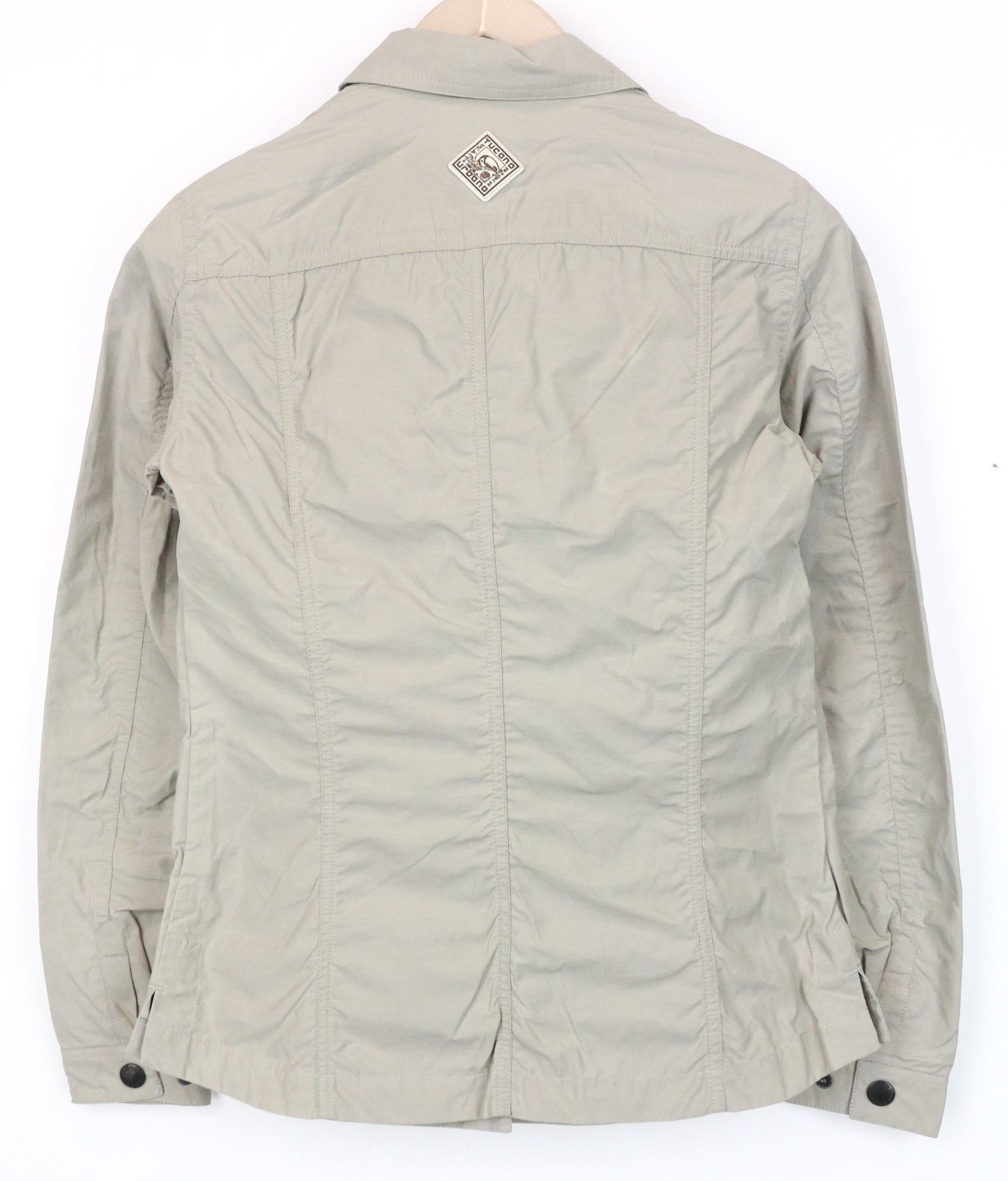 Other DEMETRA IT38 Beige Cotton Blend Jacket 74746 Size M / US 6-8 / IT 42-44 - 2 Thumbnail