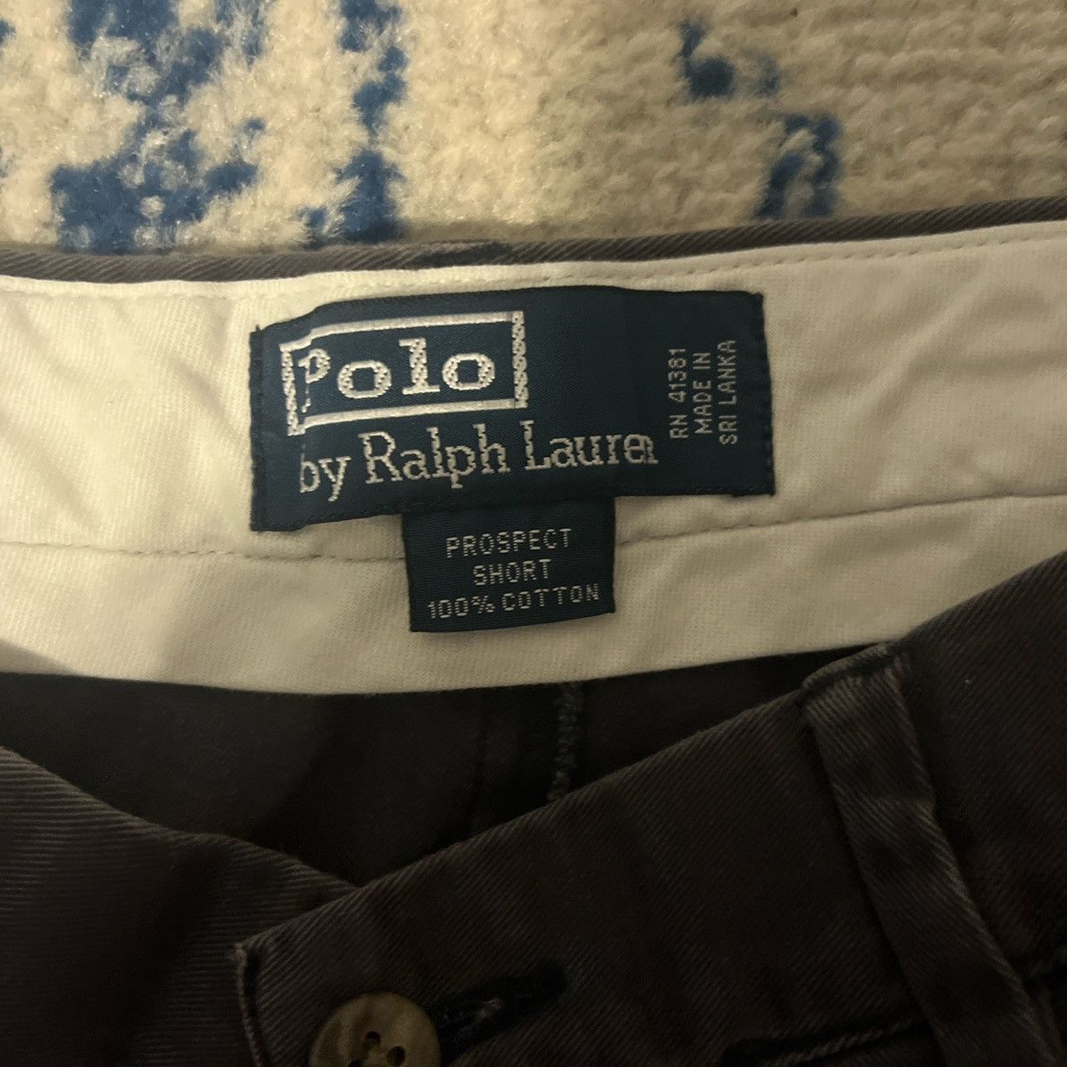 Polo Ralph Lauren Vintage Polo Ralph Lauren Prospect Chino Shorts Gray 34 Size US 34 / EU 50 - 4 Thumbnail