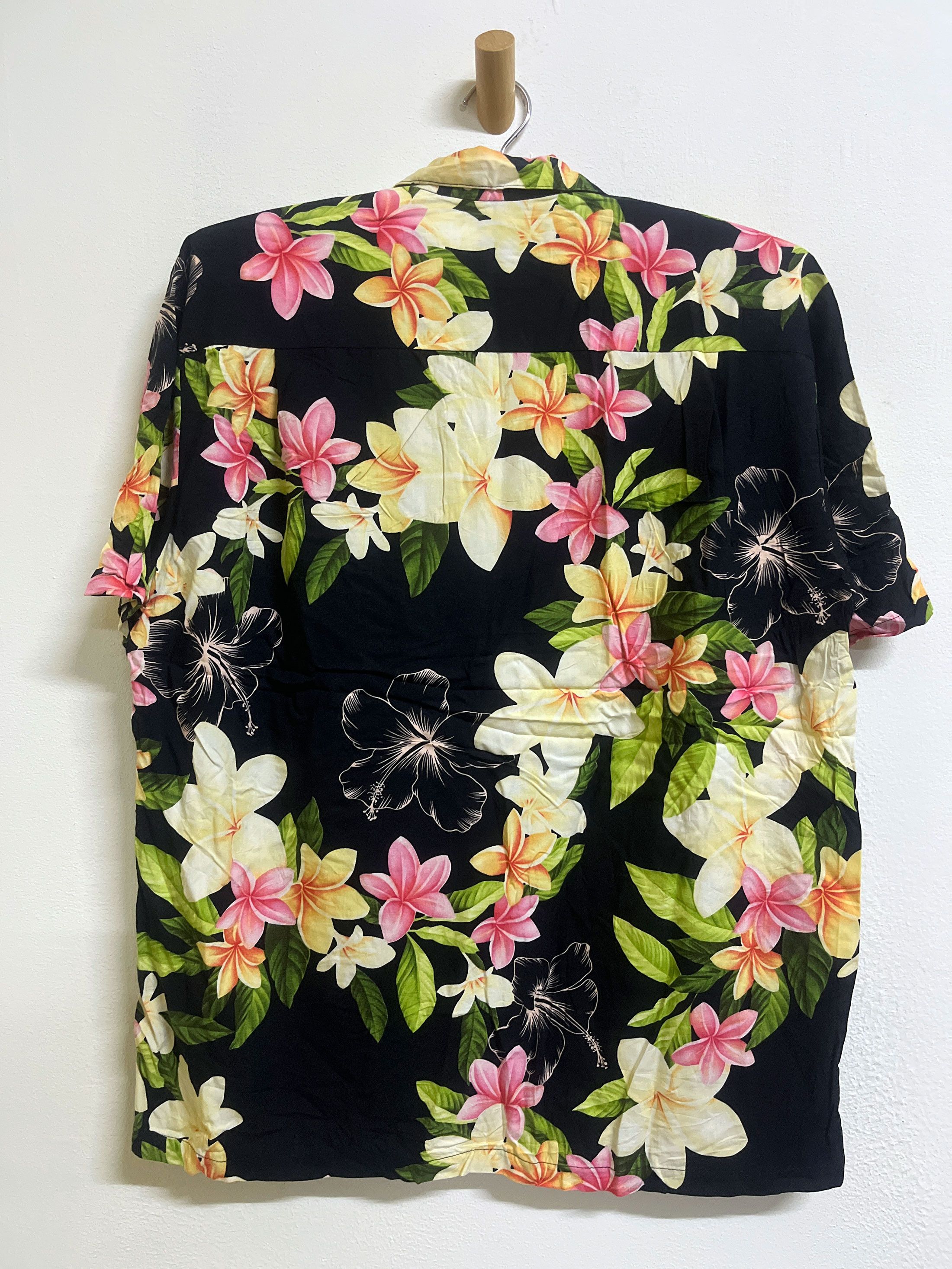 Cult Of Individuality Vintage Two Palms Hawaii Short Sleeve Over Print 80s 90s Size US M / EU 48-50 / 2 - 3 Thumbnail