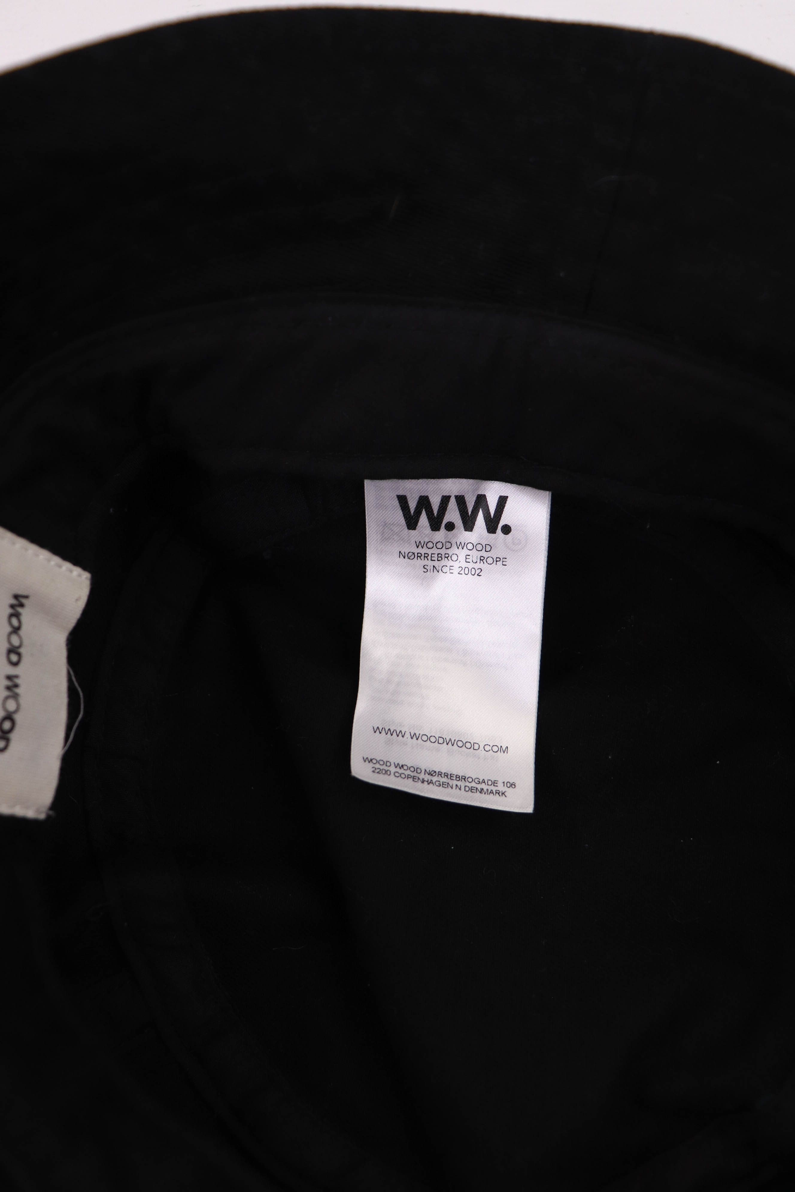 Wood Wood Wood Wood SS18.1 Black Cotton Bucket Hat Size ONE SIZE - 8 Thumbnail