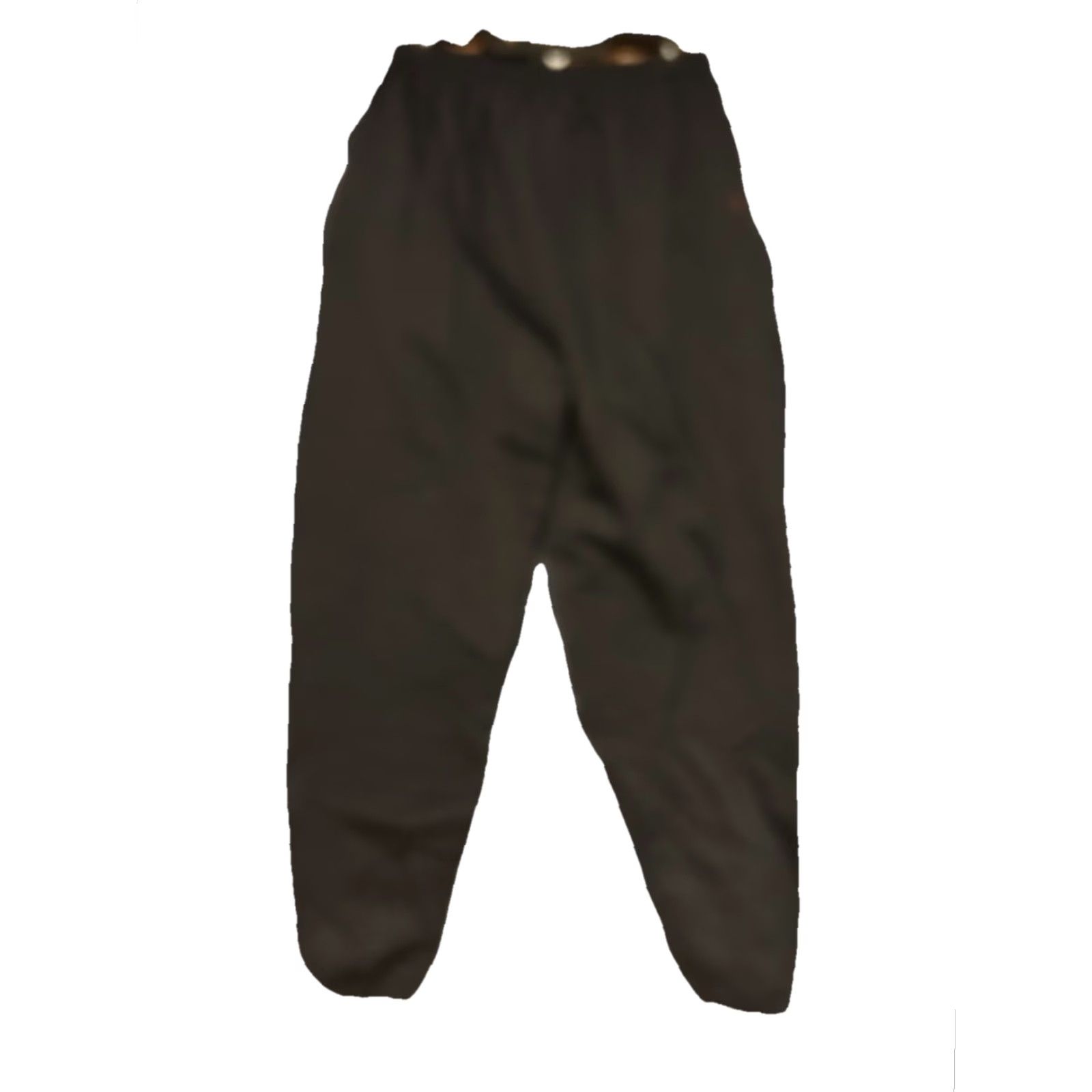 Champion VINTAGE Champion Cedar Crest College Falcons Sweatpants Adult Large Black Elastic Waist Drawstrings Athletic Tapered Leg Size US 33 - 2 Thumbnail