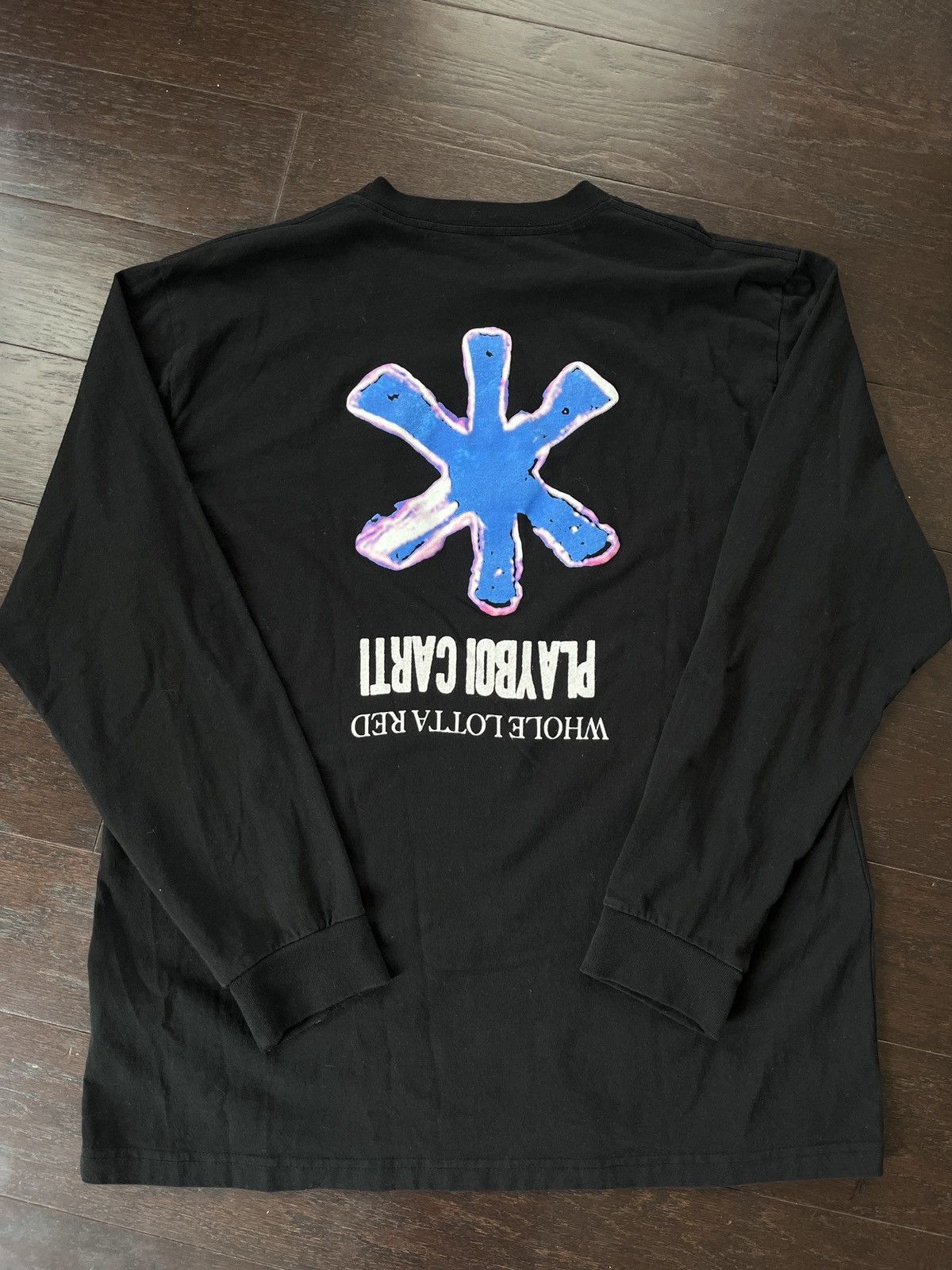 Destroy Lonely Playboi Carti Whole Lotta Red Longsleeve Size US XL / EU 56 / 4 - 4 Thumbnail