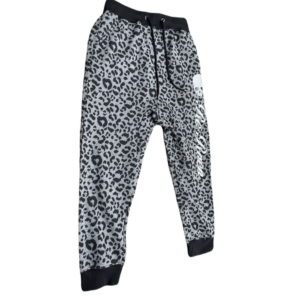 If Six Was Nine 2000s Roen Leopard Giltter Skull Pants Japanese archive Size US 30 / EU 46 - 3 Thumbnail