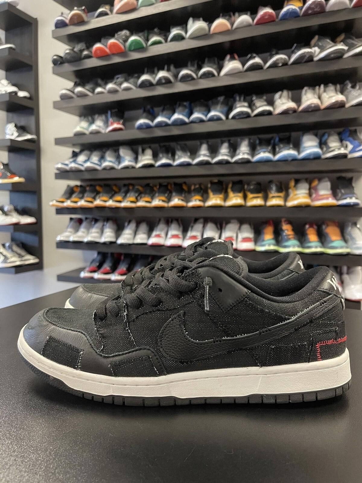 Nike Size 12 - Nike SB Dunk Low Wasted Youth Black Sneaker Size US 12 / EU 45 - 1 Thumbnail