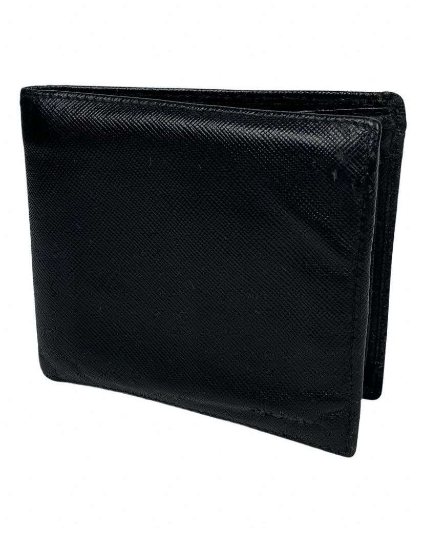 Prada Prada Saffiano Leather Bifold Wallet Size ONE SIZE - 1 Thumbnail