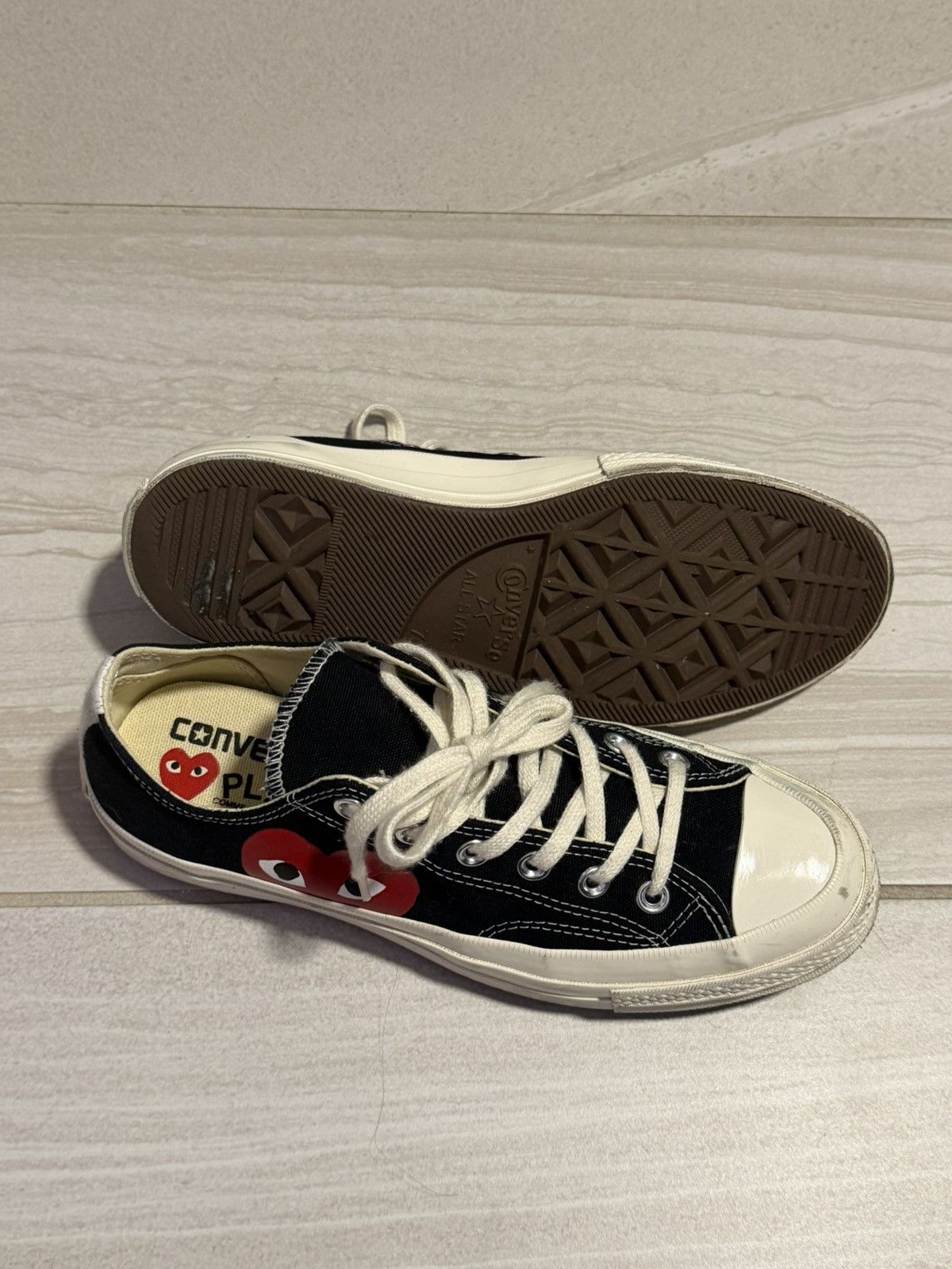 Comme des Garcons PLAY × Converse Converse Chuck Taylor All Star 70 Ox Size US 7 / EU 40 - 5 Thumbnail