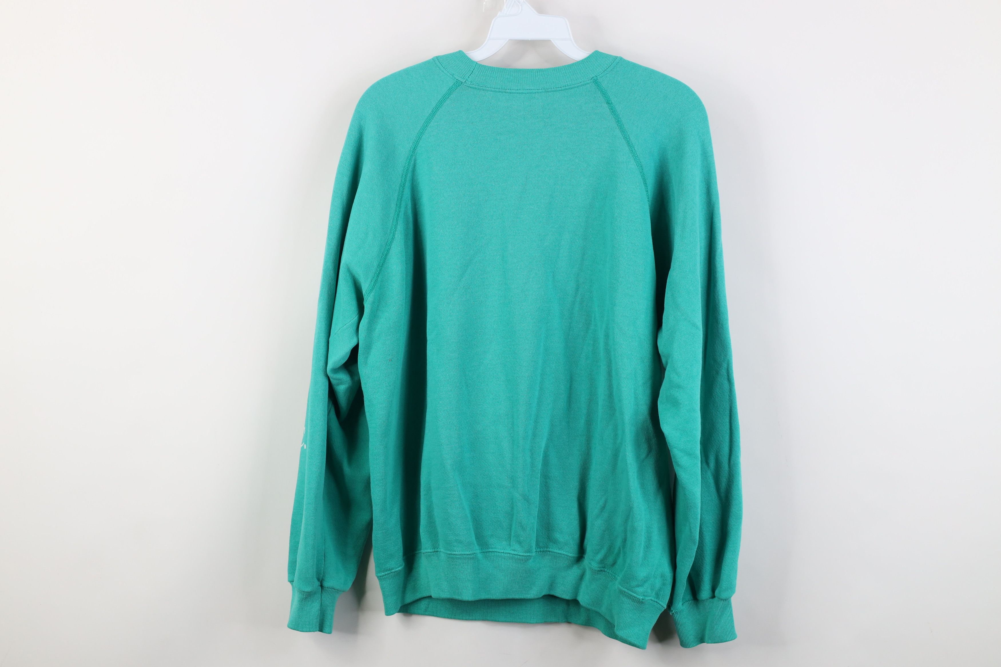 Vintage Vintage 90s Charleston South Carolina Sweatshirt Teal USA Size L / US 10 / IT 46 - 11 Thumbnail