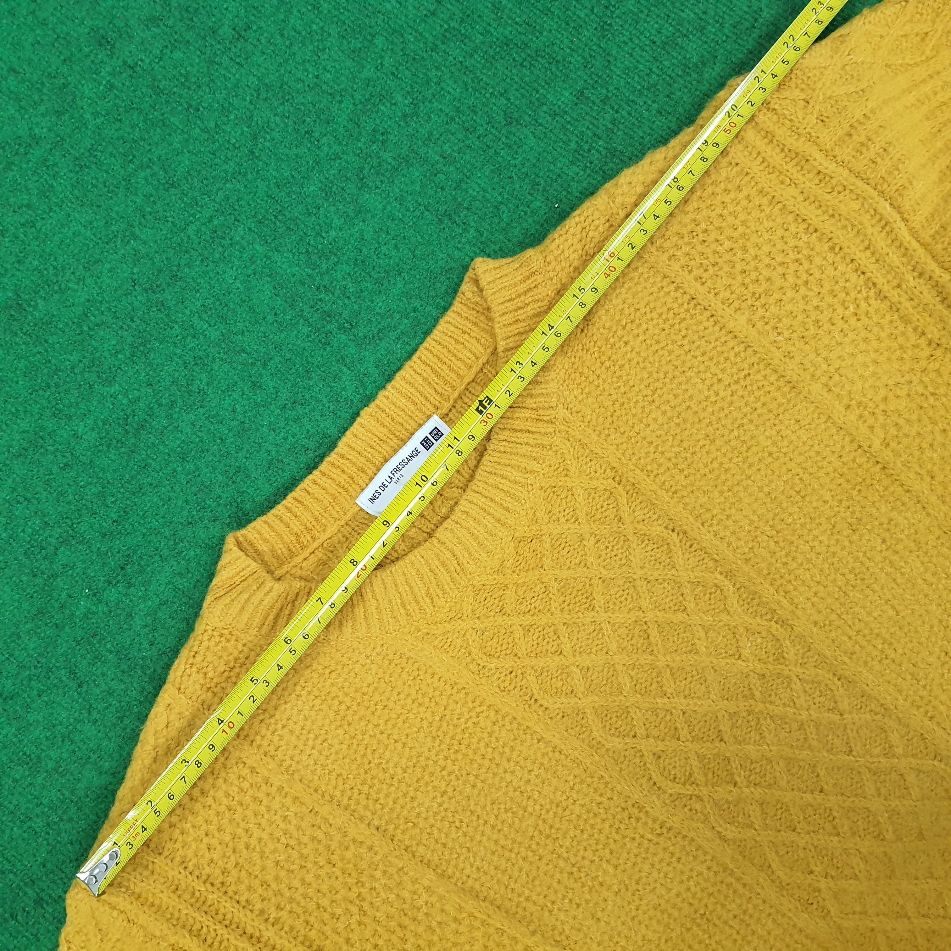 Japanese Brand × Vintage Vintage Ines De La Fressange Knitted Sweatshirt Size US M / EU 48-50 / 2 - 8 Thumbnail