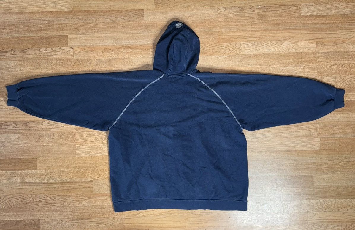 Nike Vintage 2000s Silver Tab Nike Navy Full Zip Up XXL Size US XXL / EU 58 / 5 - 2 Thumbnail