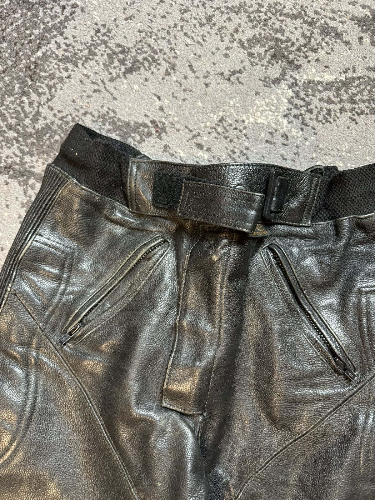 If Six Was Nine × Vintage Vintage Y2K Leather Opium Motorcycle Owens Style Pants Size US 32 / EU 48 - 6 Thumbnail