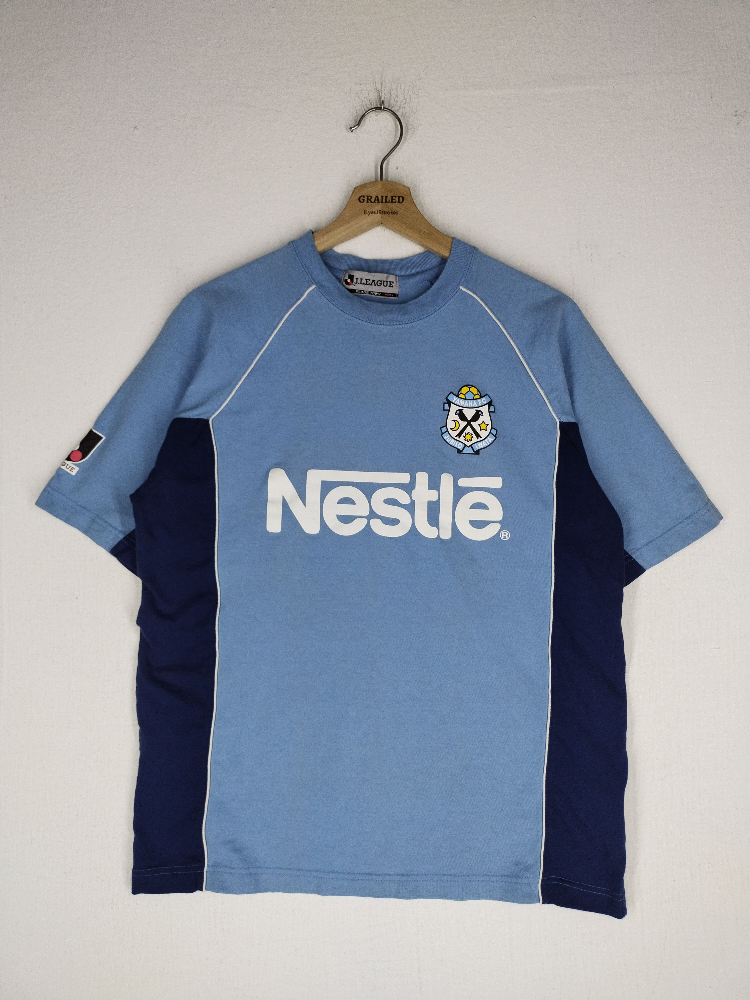 Japanese Brand No. 23 Fukunishi Name Team Yamaha J.League Tee Size US M / EU 48-50 / 2 - 1 Thumbnail